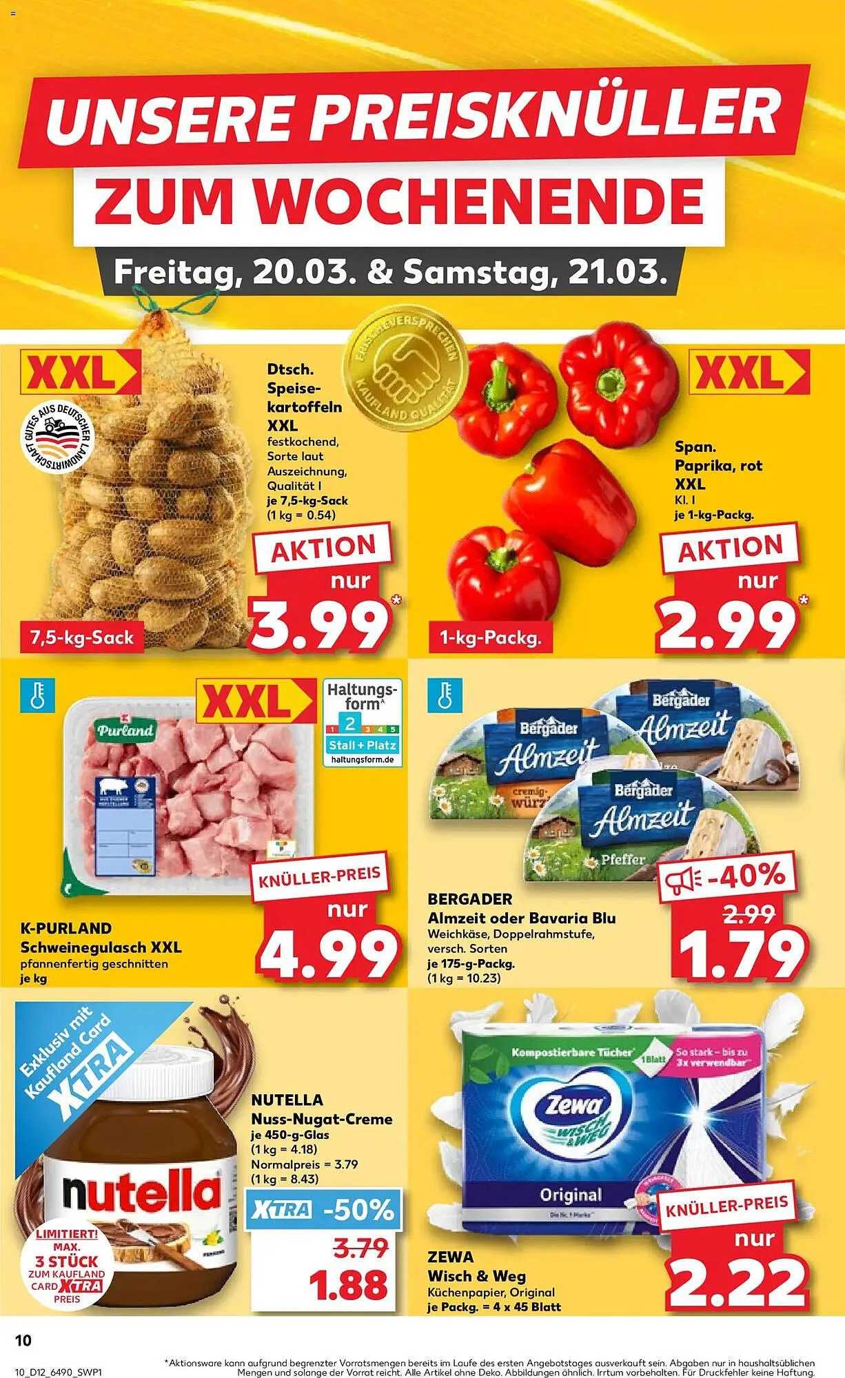 Kaufland Prospekt von 19. März bis 25. März 2026 - Prospekt seite 10