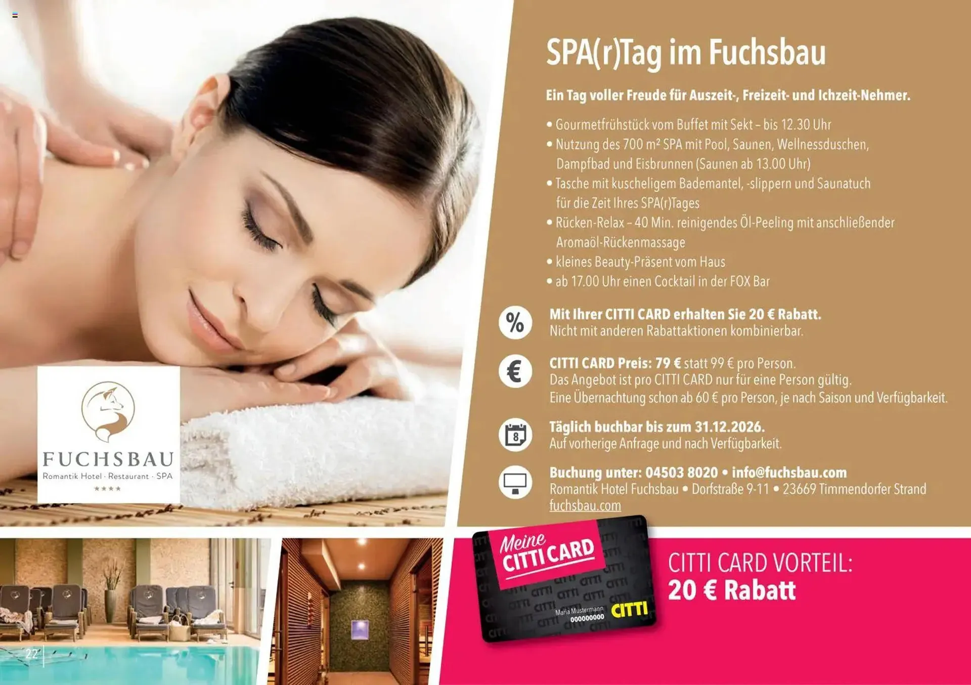 CITTI Markt Prospekt von 20. April bis 19. Juli 2026 - Prospekt seite 22