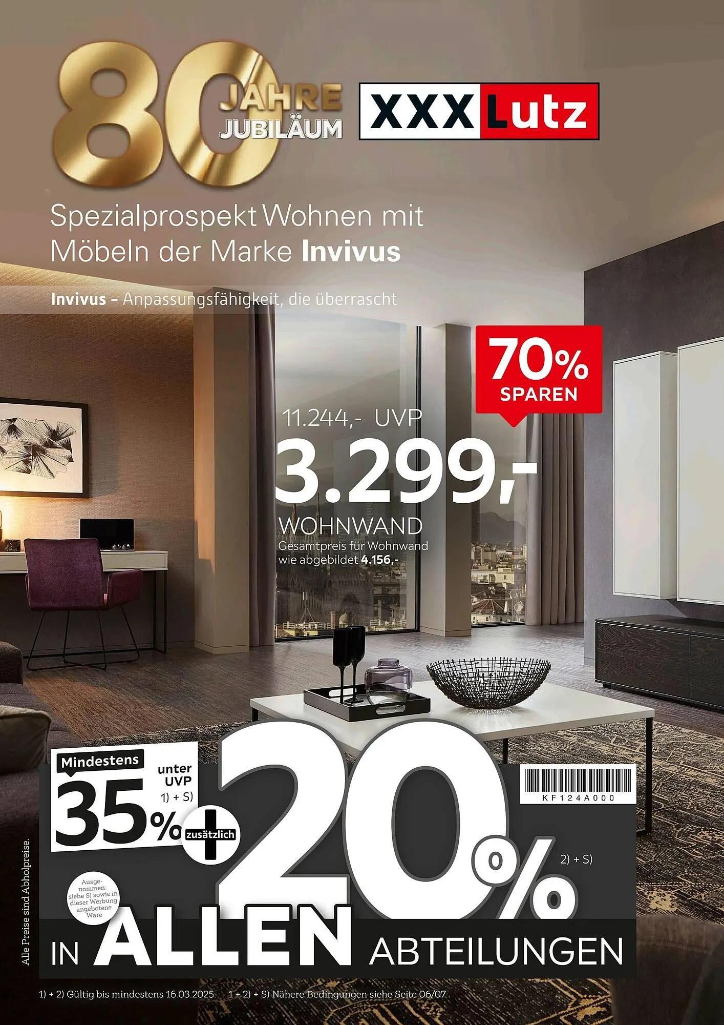 XXXLutz Prospekt von 3. März bis 17. März 2025 - Prospekt seite 1