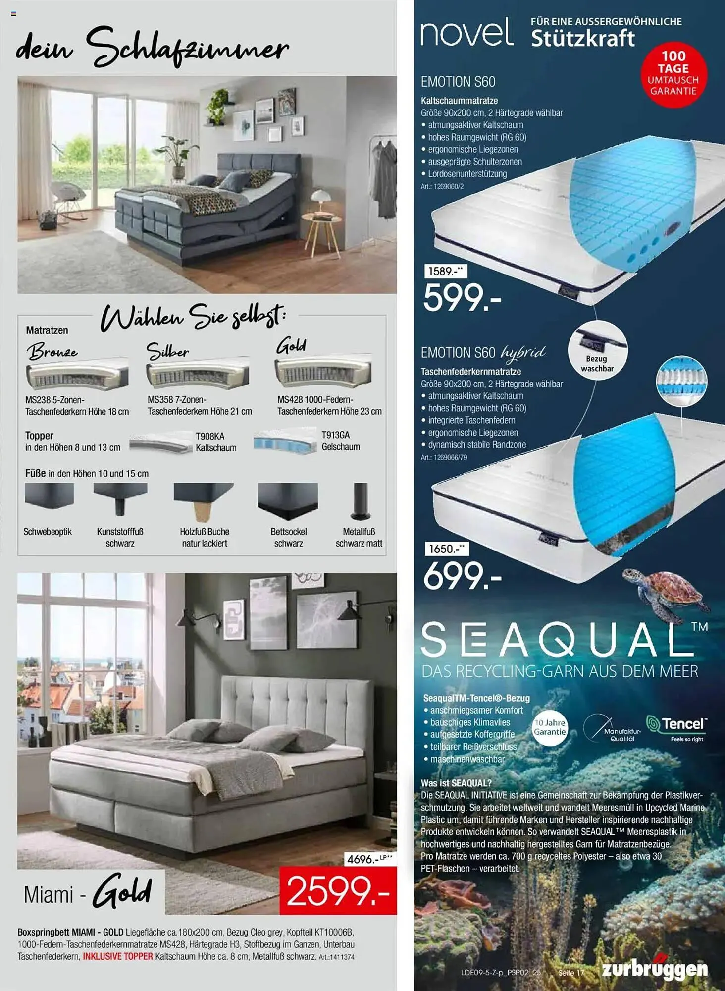 Zurbrüggen Prospekt von 20. September bis 18. Oktober 2025 - Prospekt seite 17