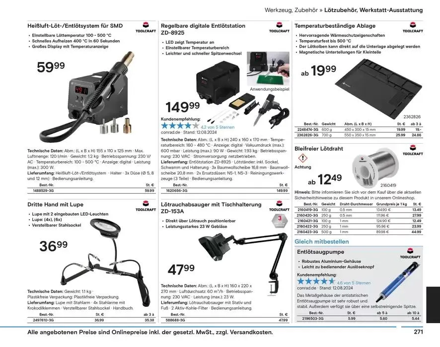 Modellbahn Katalog von 29. Oktober bis 31. Dezember 2025 - Prospekt seite 273