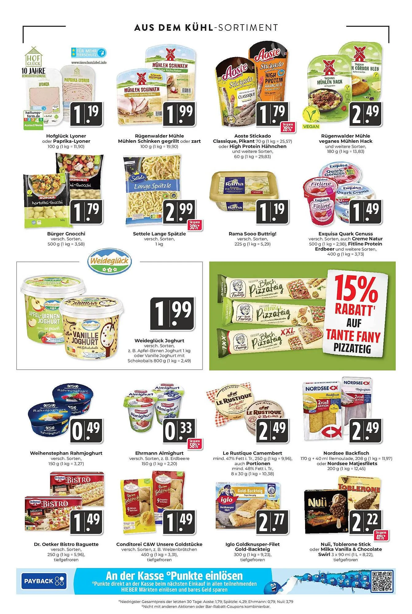 Hieber's Frische Center Prospekt von 16. März bis 22. März 2025 - Prospekt seite 12