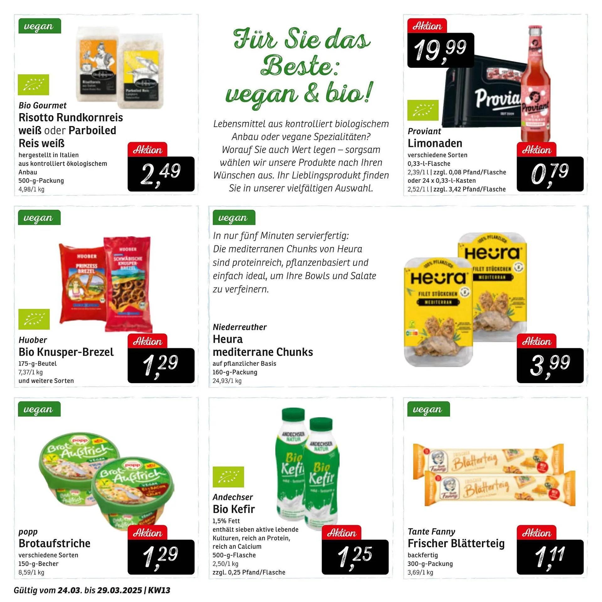 KONSUM Prospekt von 24. März bis 29. März 2025 - Prospekt seite 6