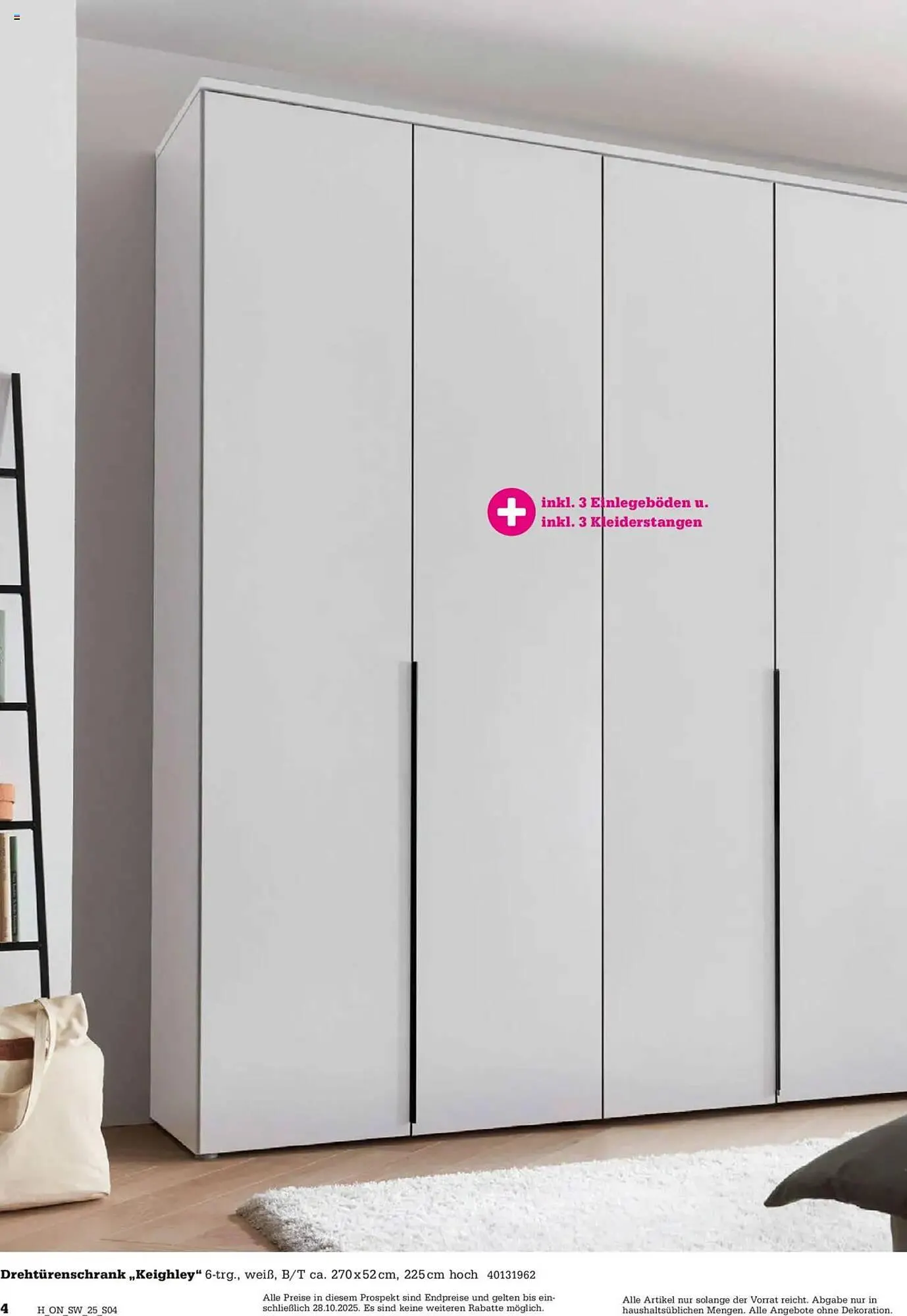 Höffner Prospekt von 15. Oktober bis 28. Oktober 2025 - Prospekt seite 4