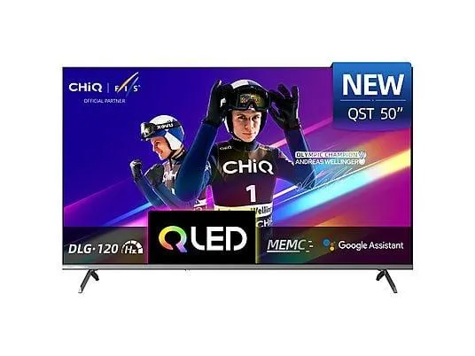 CHIQ U50QST LED TV (Flat, 50 Zoll / 127 cm, QLED 4K, SMART TV)