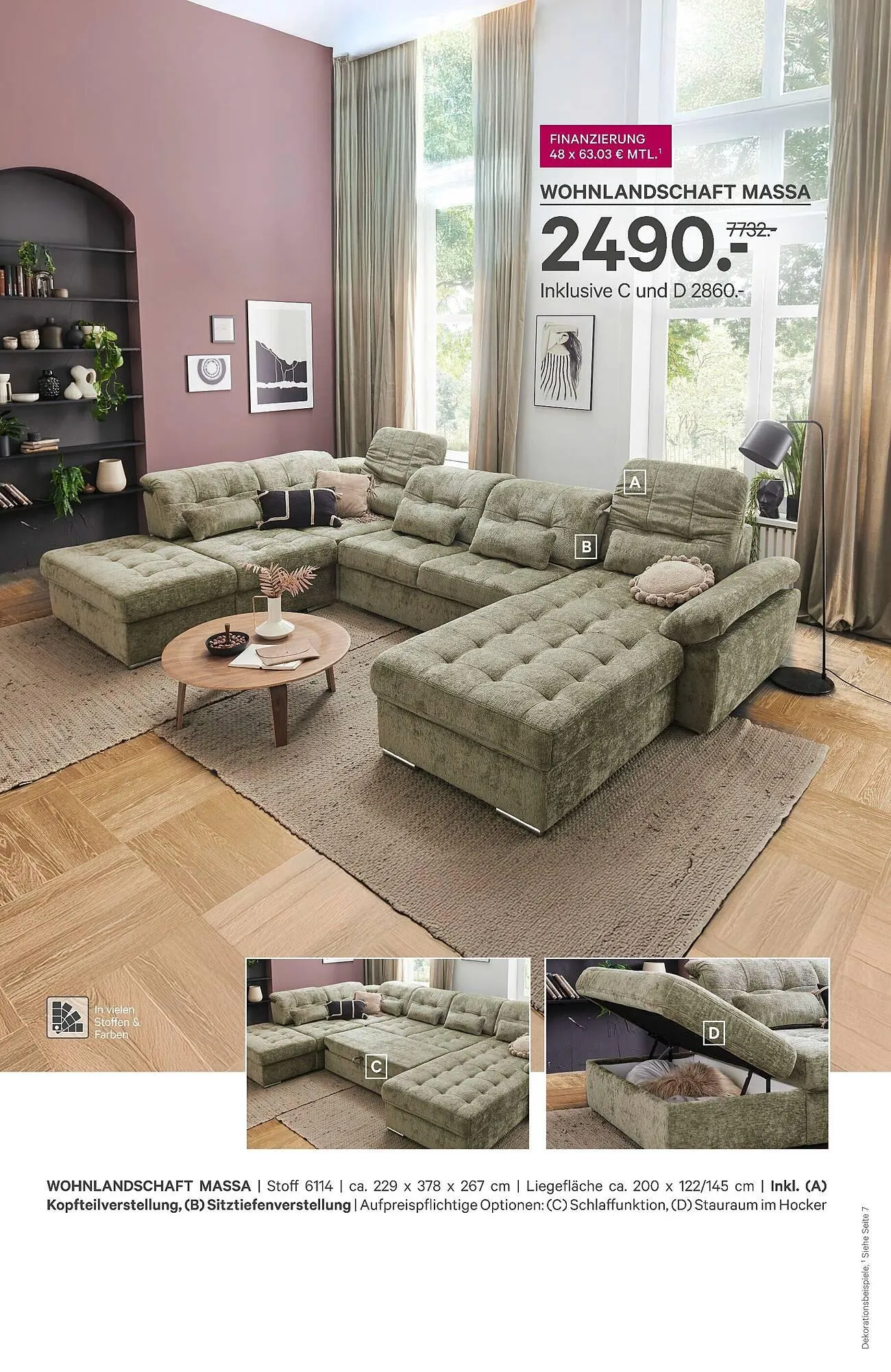 Kabs Polsterwelt Prospekt von 4. Juli bis 10. Juli 2025 - Prospekt seite 8