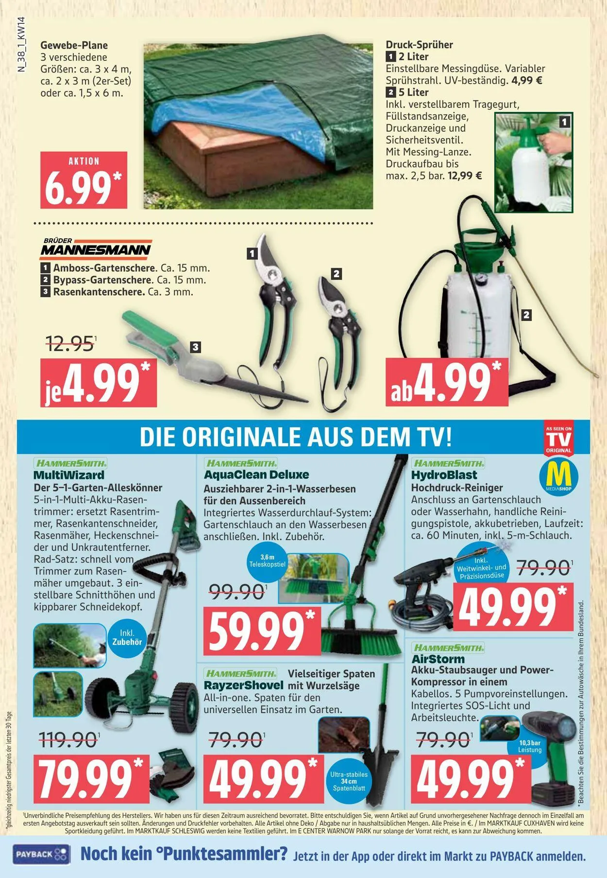 Marktkauf Aktueller Prospekt von 31. März bis 5. April 2025 - Prospekt seite 38