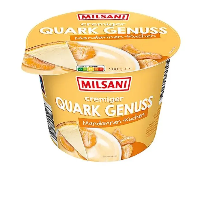 MILSANI cremiger Quark-Genuss 500 g, Mandarinenkuchen