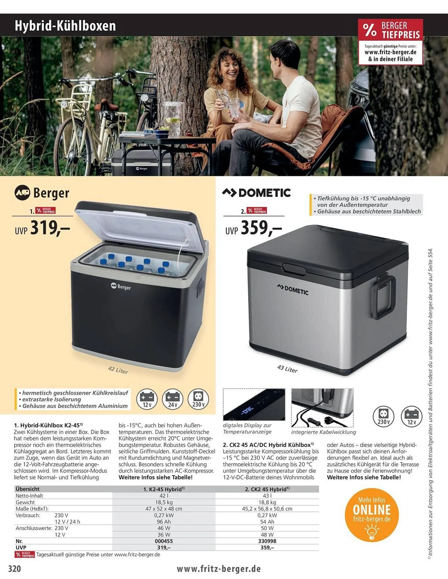 Fritz Berger Prospekt von 27. Mai bis 31. Dezember 2025 - Prospekt seite 320