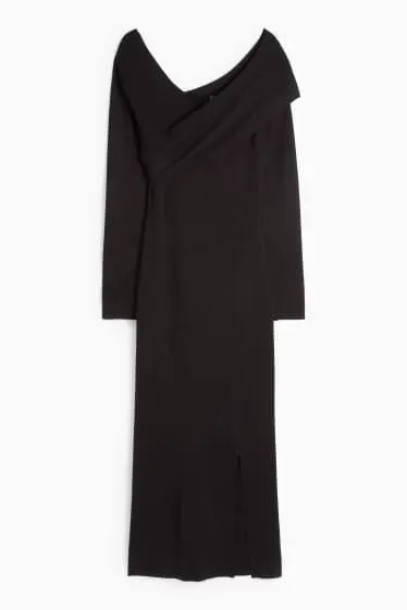 Knitted dress - straight fit