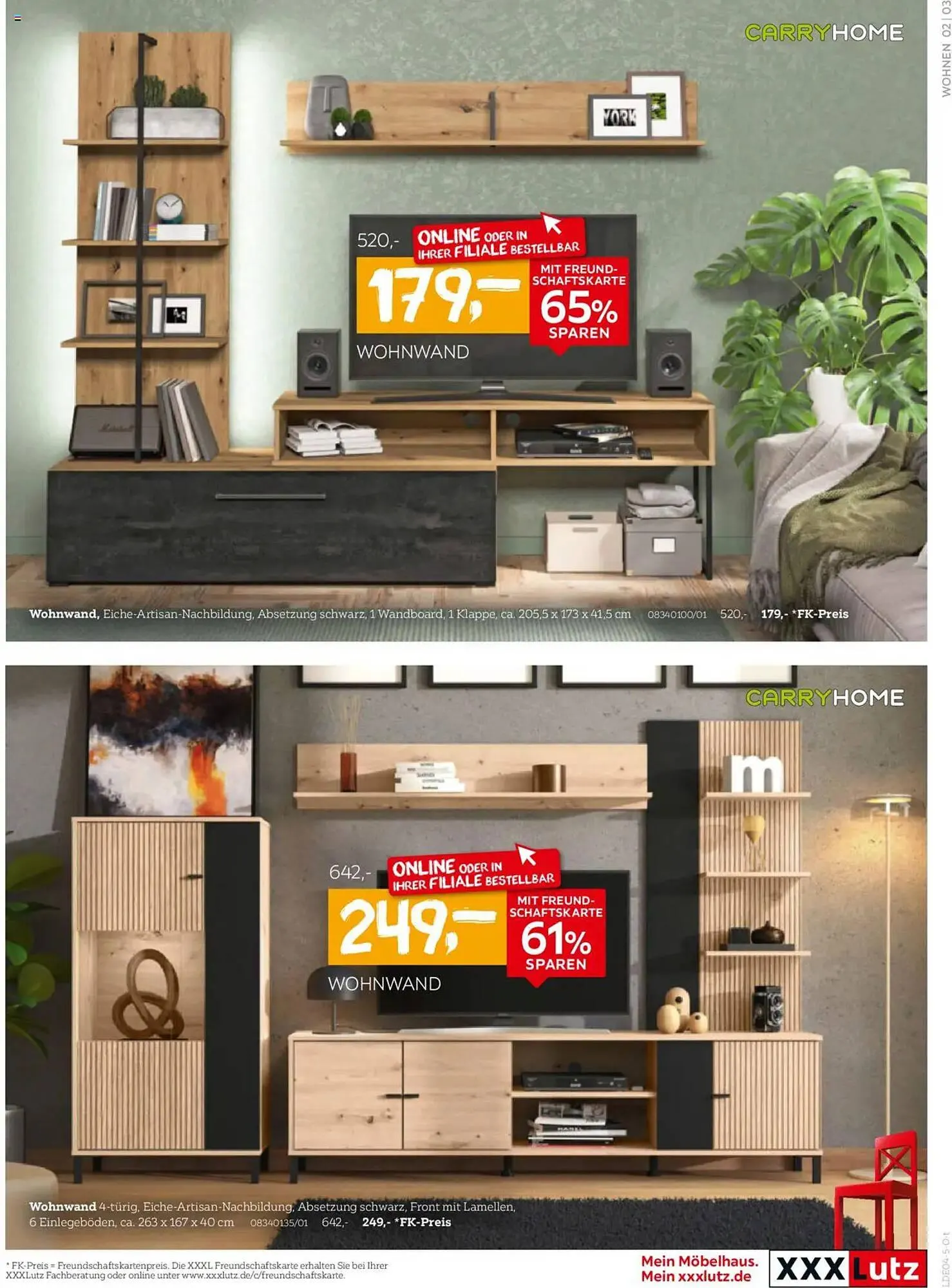 XXXLutz Prospekt von 13. April bis 27. April 2025 - Prospekt seite 3