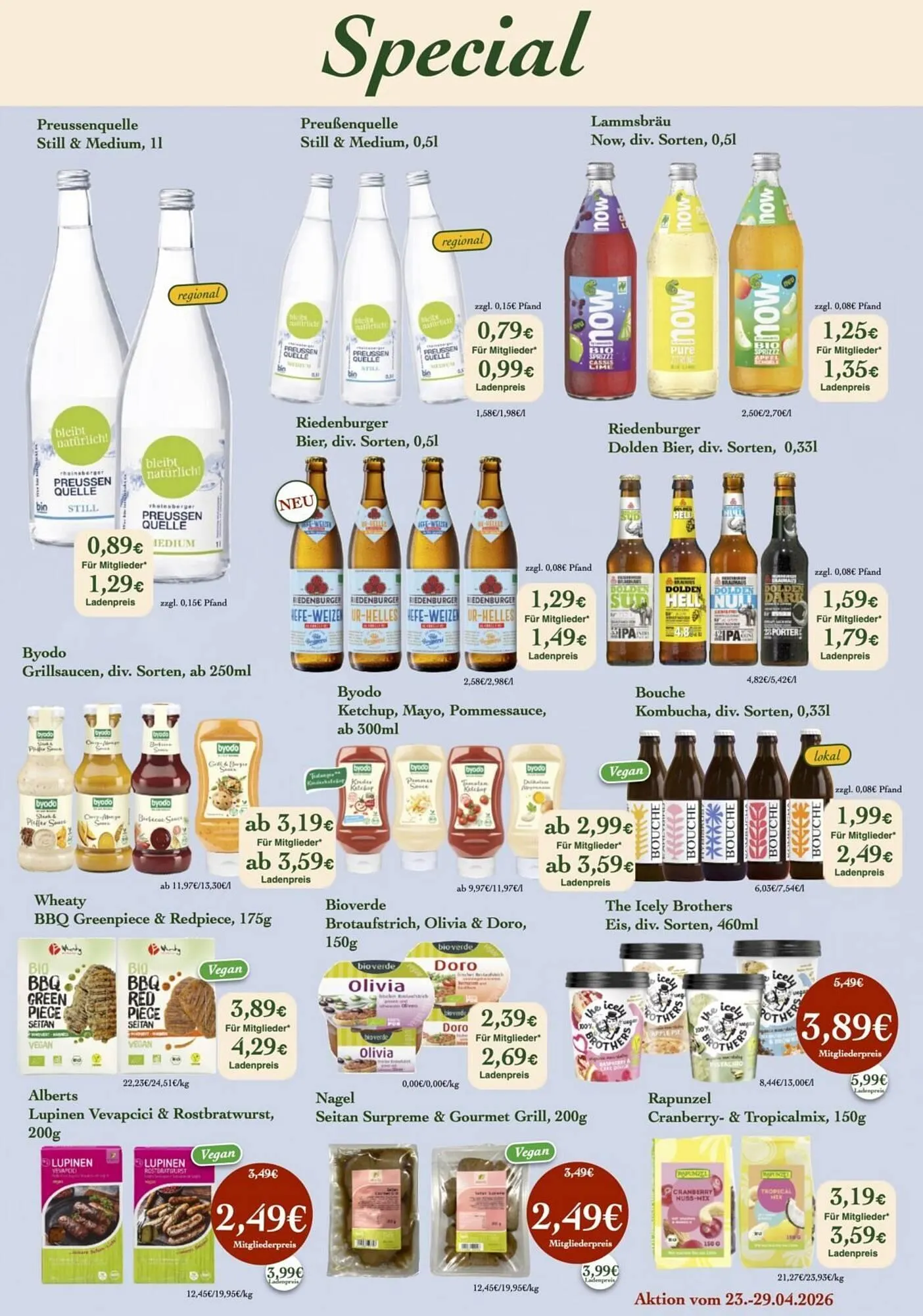 LPG Biomarkt Prospekt von 23. April bis 29. April 2026 - Prospekt seite 4
