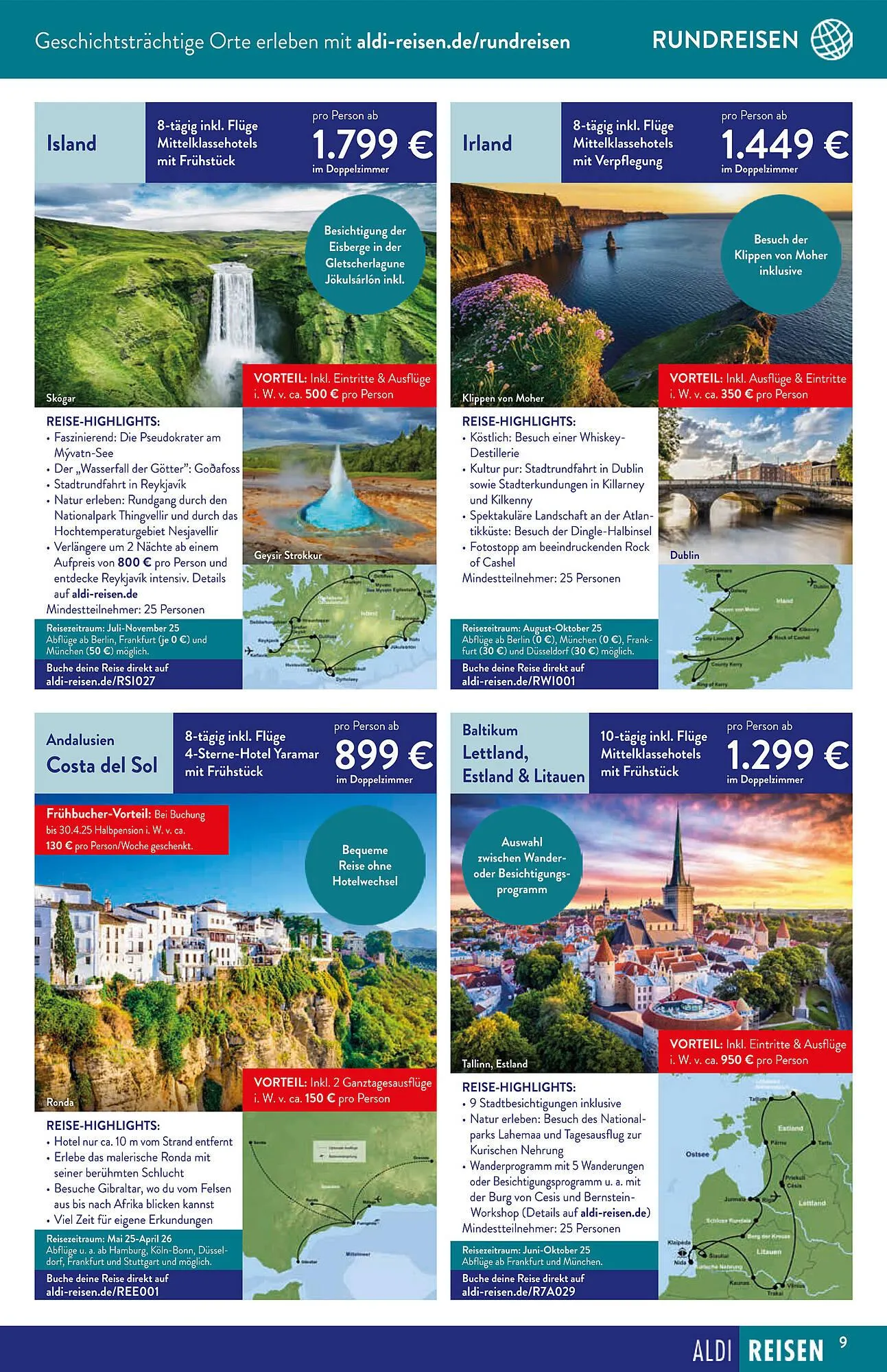 Aldi Süd Prospekt von 1. April bis 30. April 2025 - Prospekt seite 9