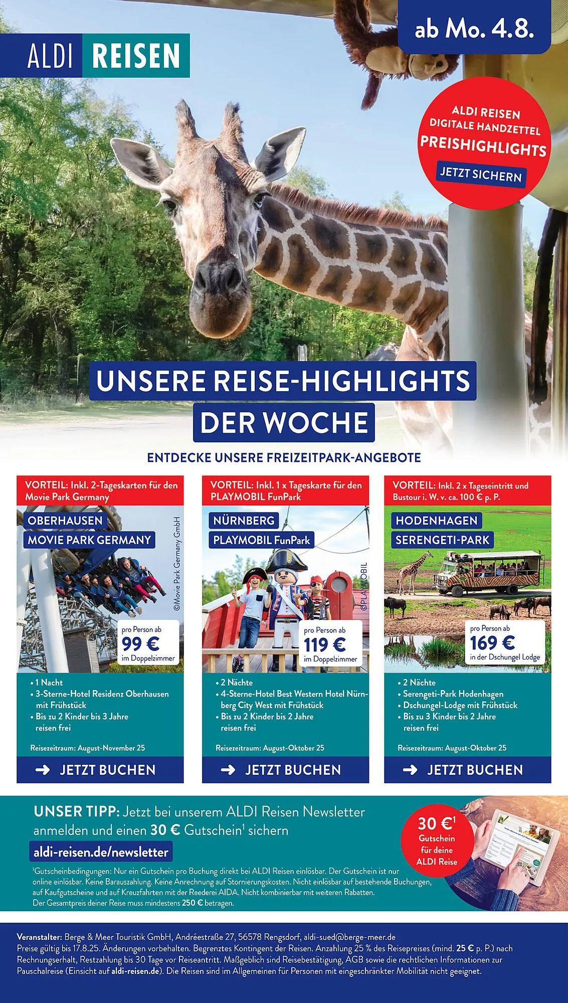 Aldi Süd Prospekt von 11. August bis 16. August 2025 - Prospekt seite 38