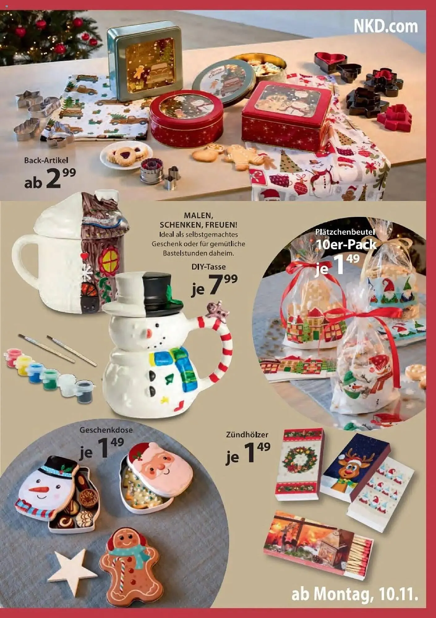 NKD Prospekt von 10. November bis 12. Dezember 2025 - Prospekt seite 3