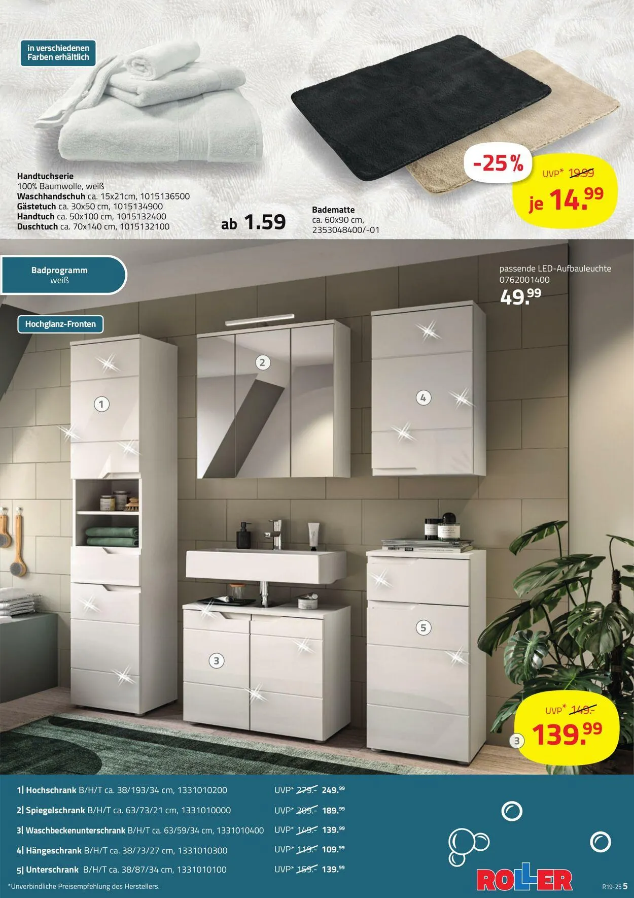 Roller Aktueller Prospekt von 11. Mai bis 25. Mai 2025 - Prospekt seite 5
