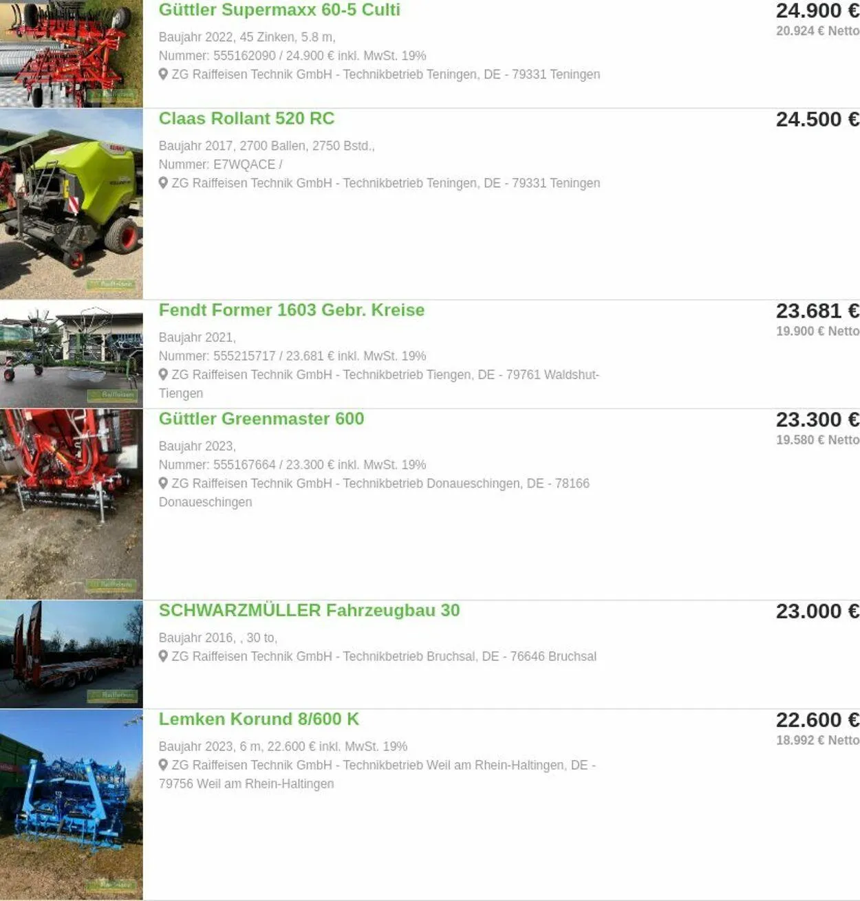 ZG Raiffeisen Aktueller Prospekt von 17. März bis 26. März 2025 - Prospekt seite 14