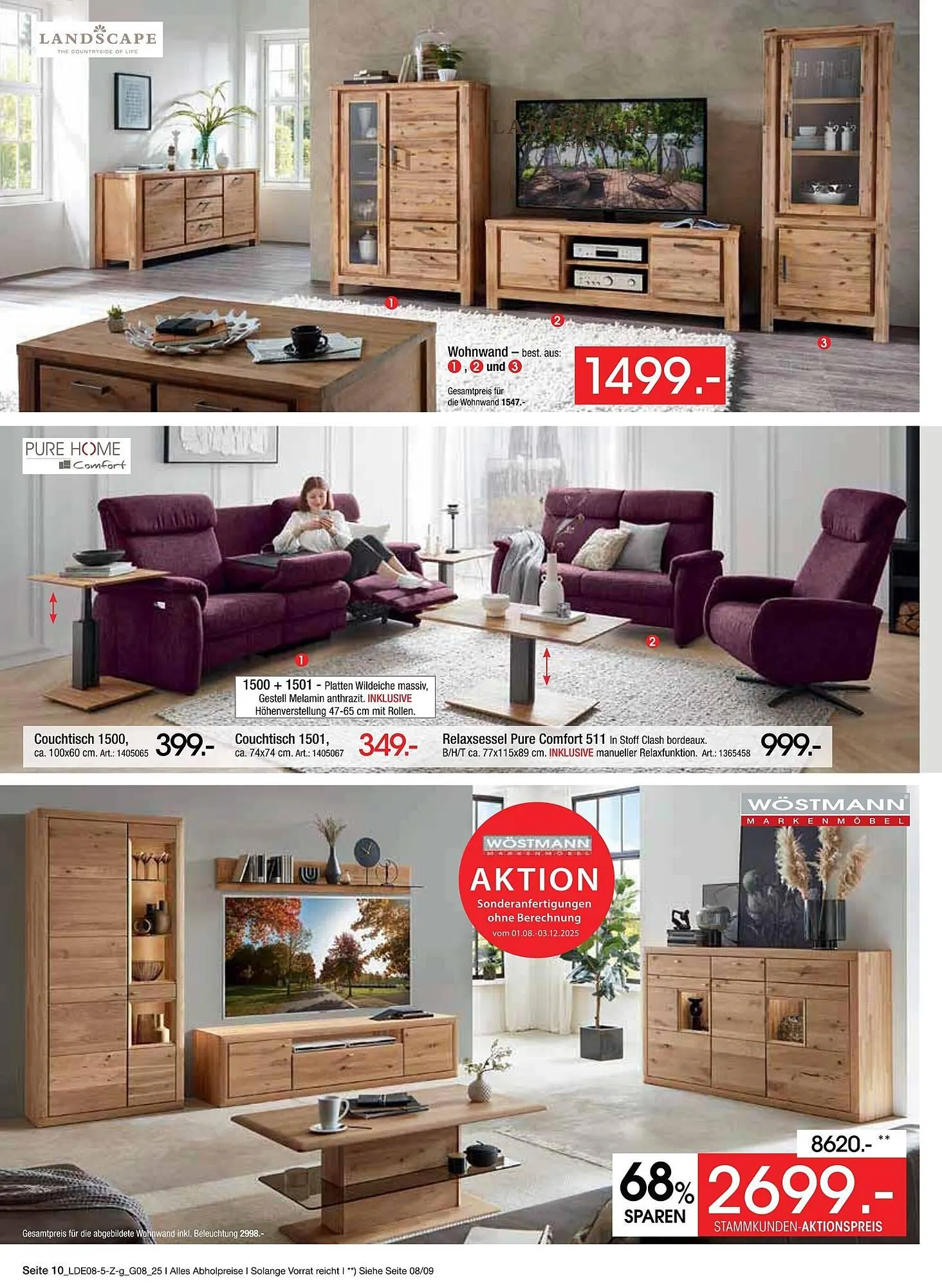 Zurbrüggen Prospekt von 2. August bis 23. August 2025 - Prospekt seite 10