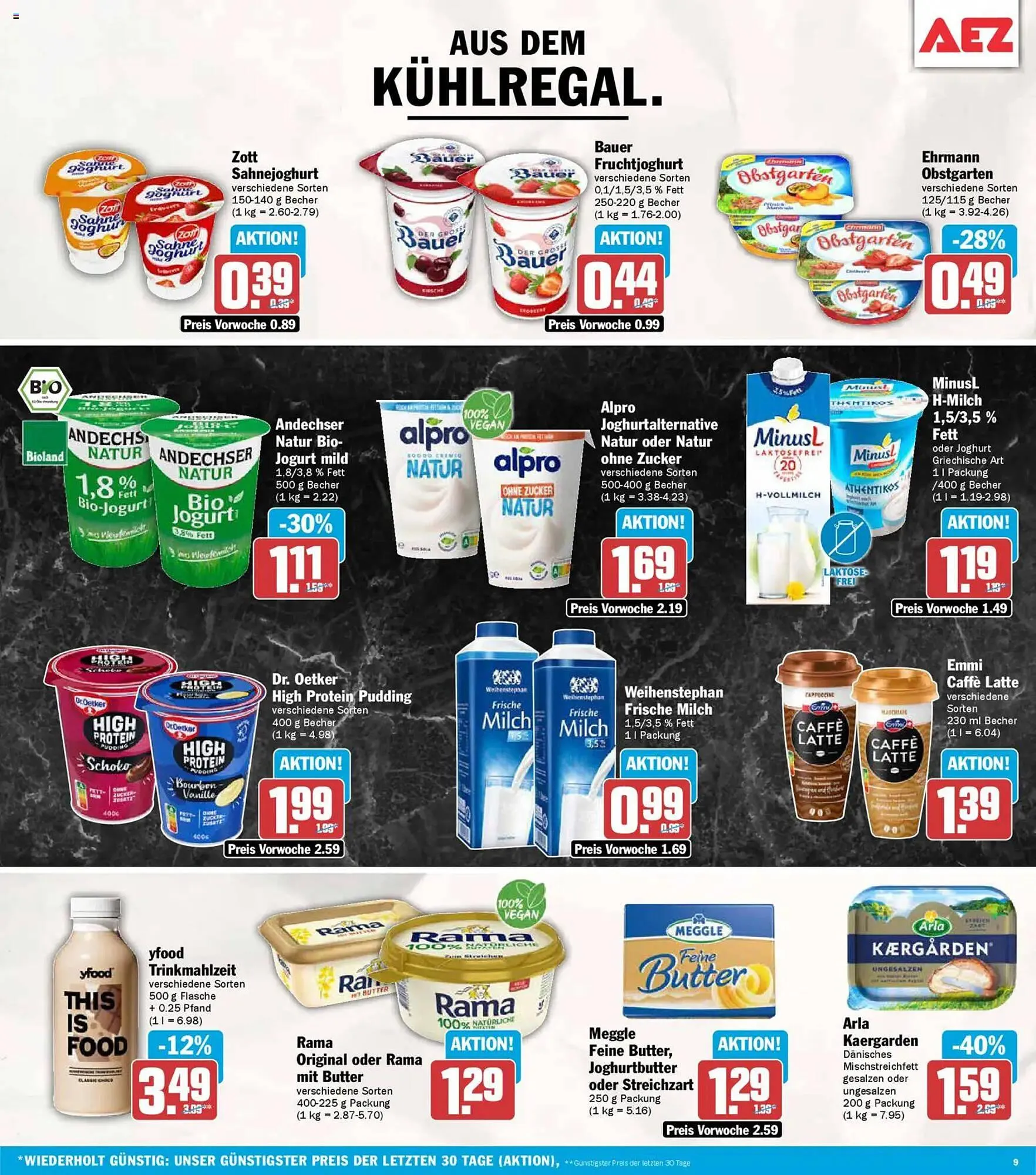 AEZ Prospekt von 7. April bis 11. April 2026 - Prospekt seite 9