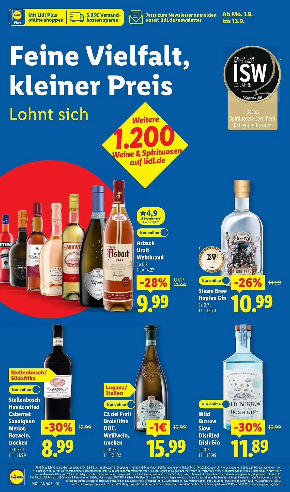 Lidl Prospekt von 8. September bis 14. September 2025 - Prospekt seite 52