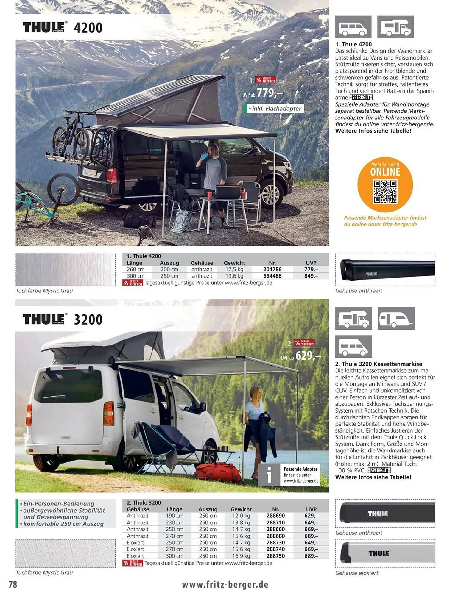 Fritz Berger Prospekt von 27. Mai bis 31. Dezember 2025 - Prospekt seite 78