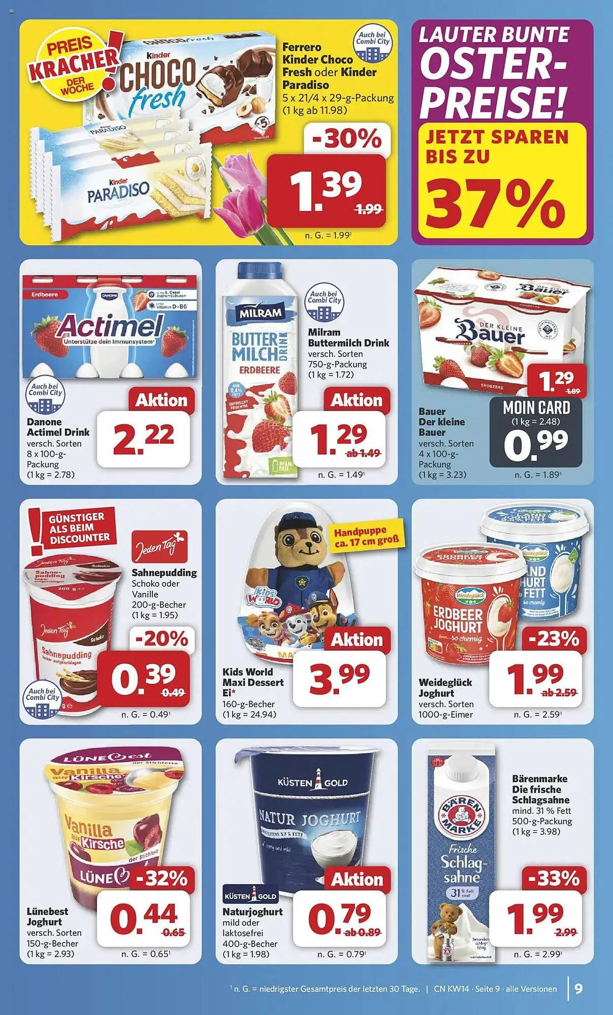 Combi Prospekt von 31. März bis 5. April 2025 - Prospekt seite 9