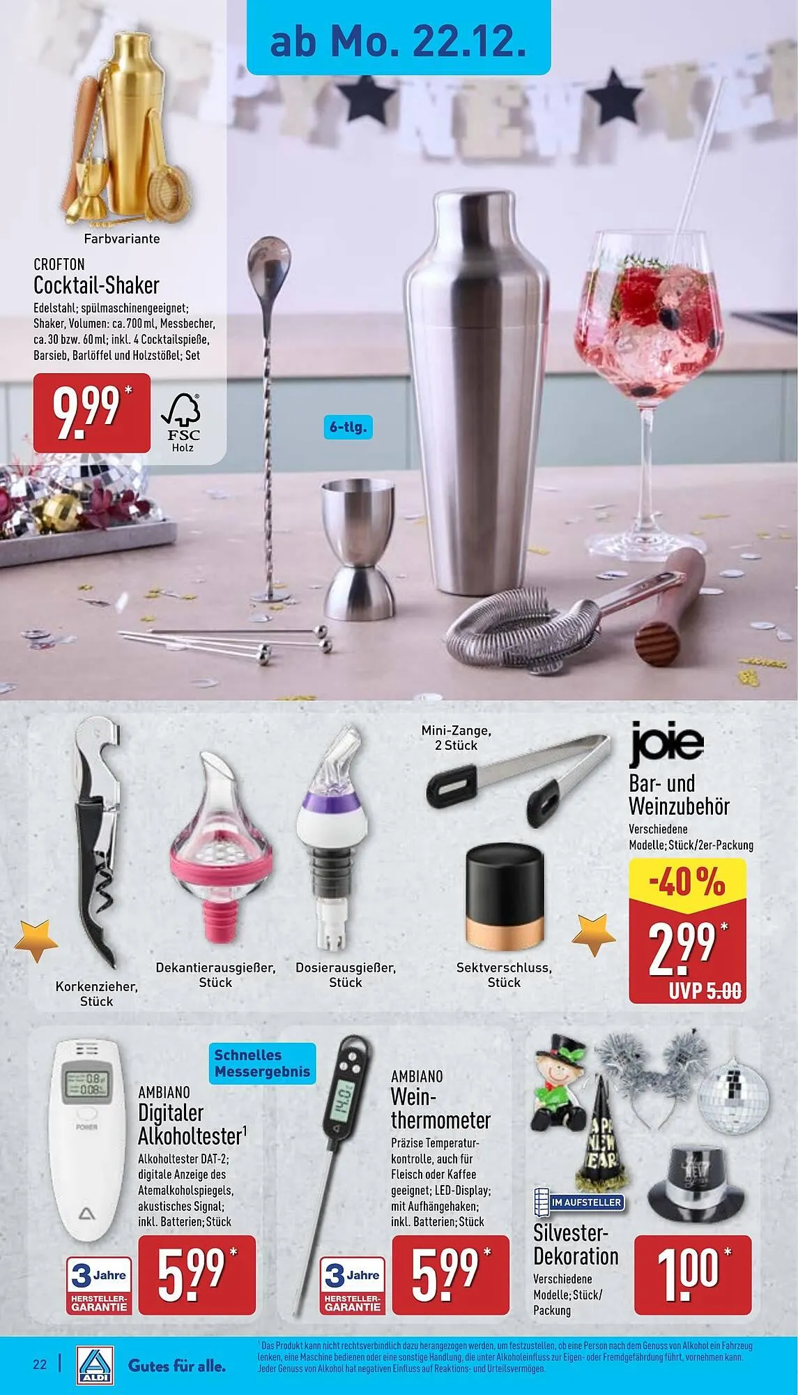 Aldi Nord Prospekt von 22. Dezember bis 27. Dezember 2025 - Prospekt seite 23