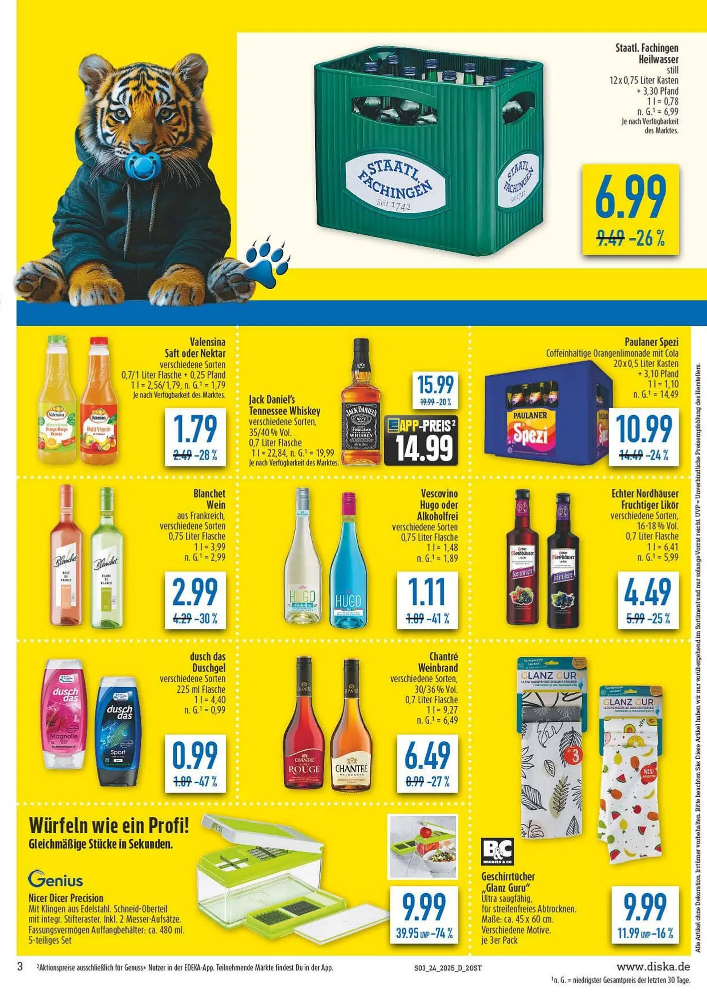 diska Prospekt von 10. Juni bis 14. Juni 2025 - Prospekt seite 3