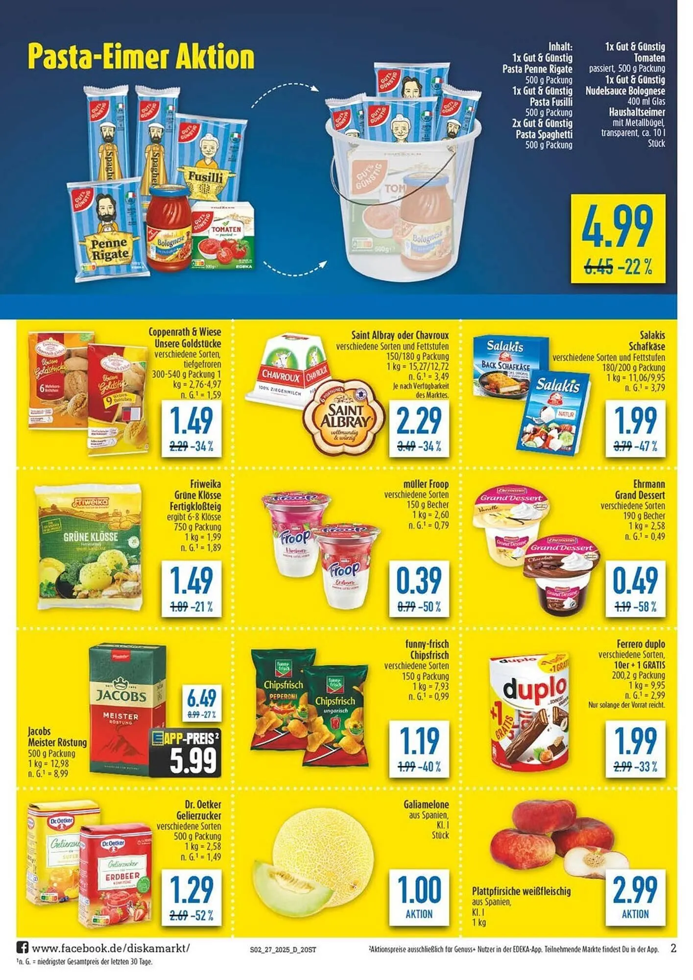 diska Prospekt von 30. Juni bis 5. Juli 2025 - Prospekt seite 2