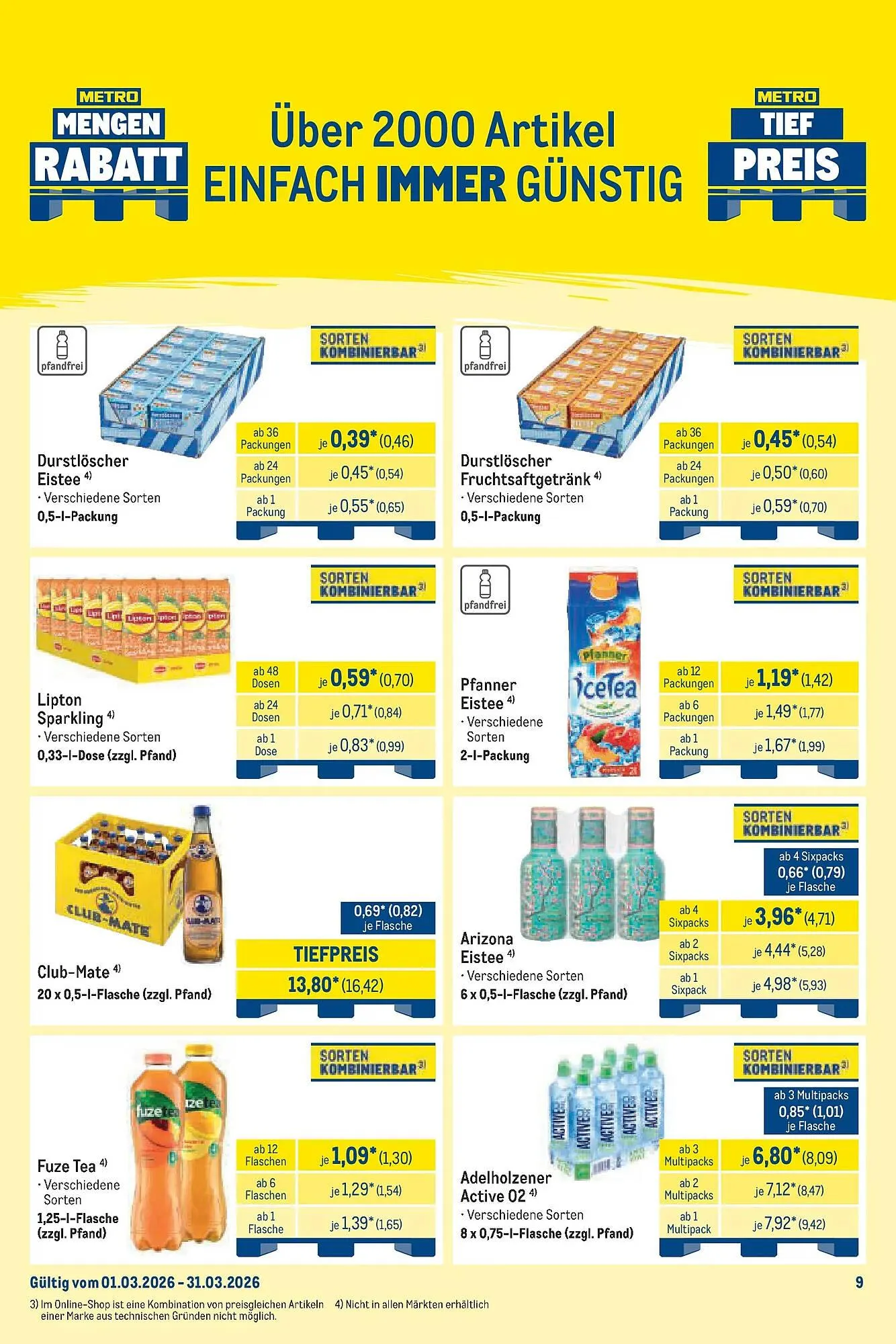 METRO Prospekt von 8. März bis 14. März 2026 - Prospekt seite 9