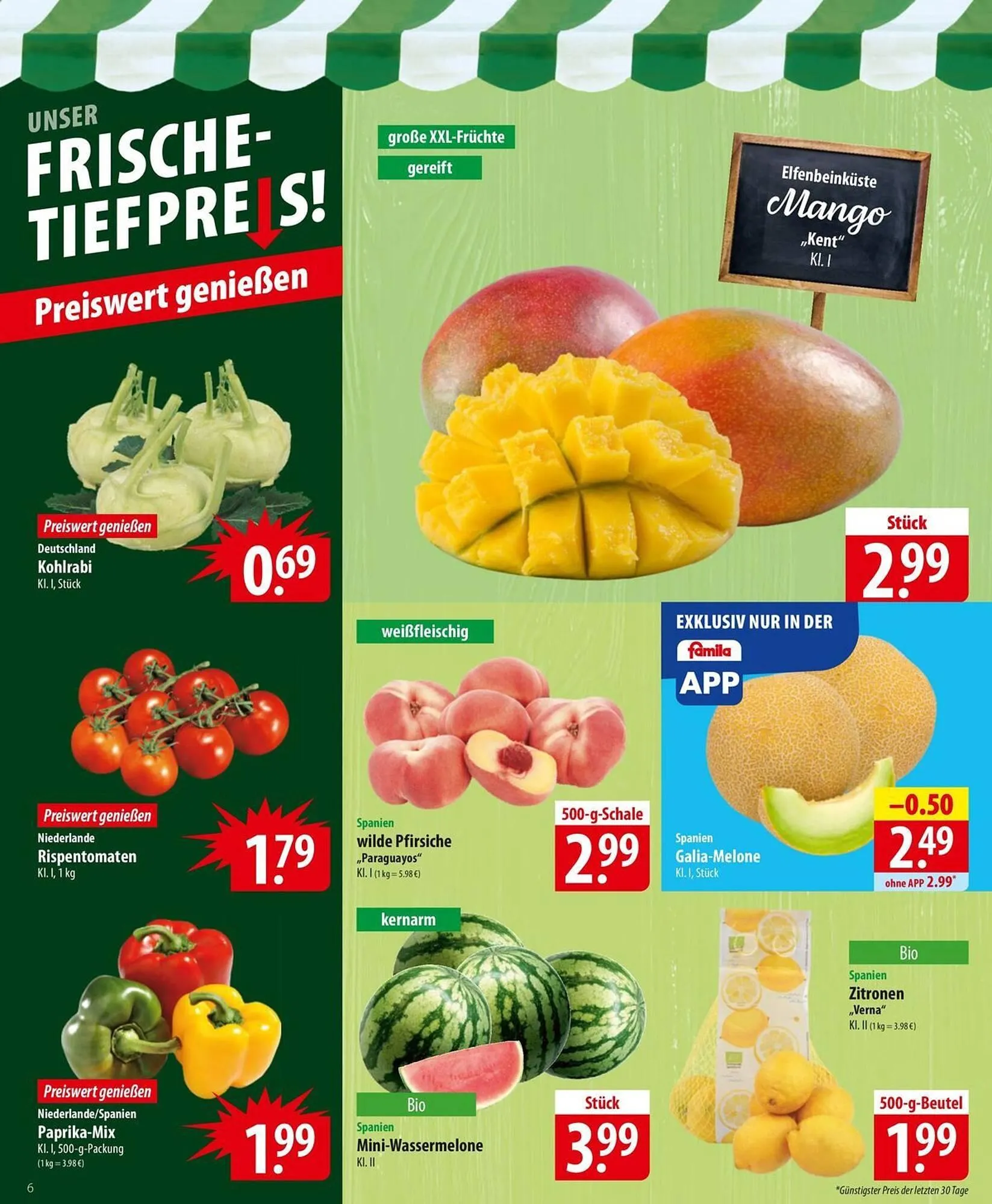 Famila Nord Ost Prospekt von 19. Mai bis 24. Mai 2025 - Prospekt seite 6