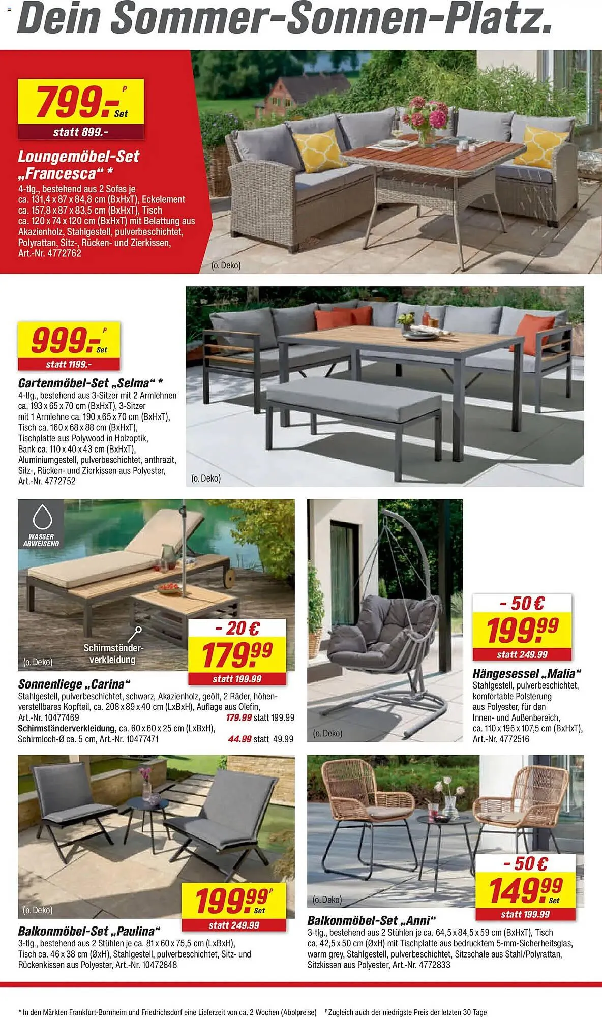 Toom Baumarkt Prospekt von 21. März bis 27. März 2026 - Prospekt seite 10