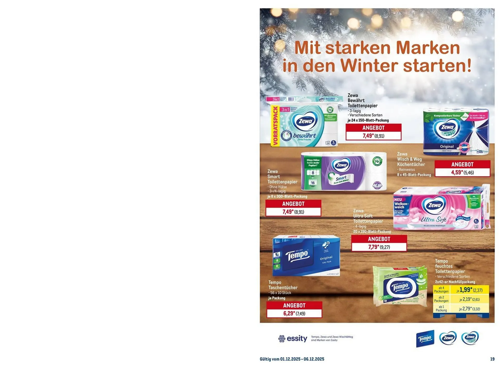 METRO Prospekt von 1. Dezember bis 6. Dezember 2025 - Prospekt seite 19