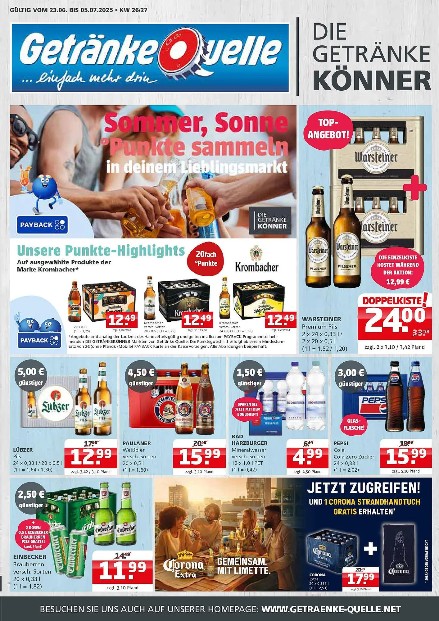 Getränke Quelle Prospekt - 1