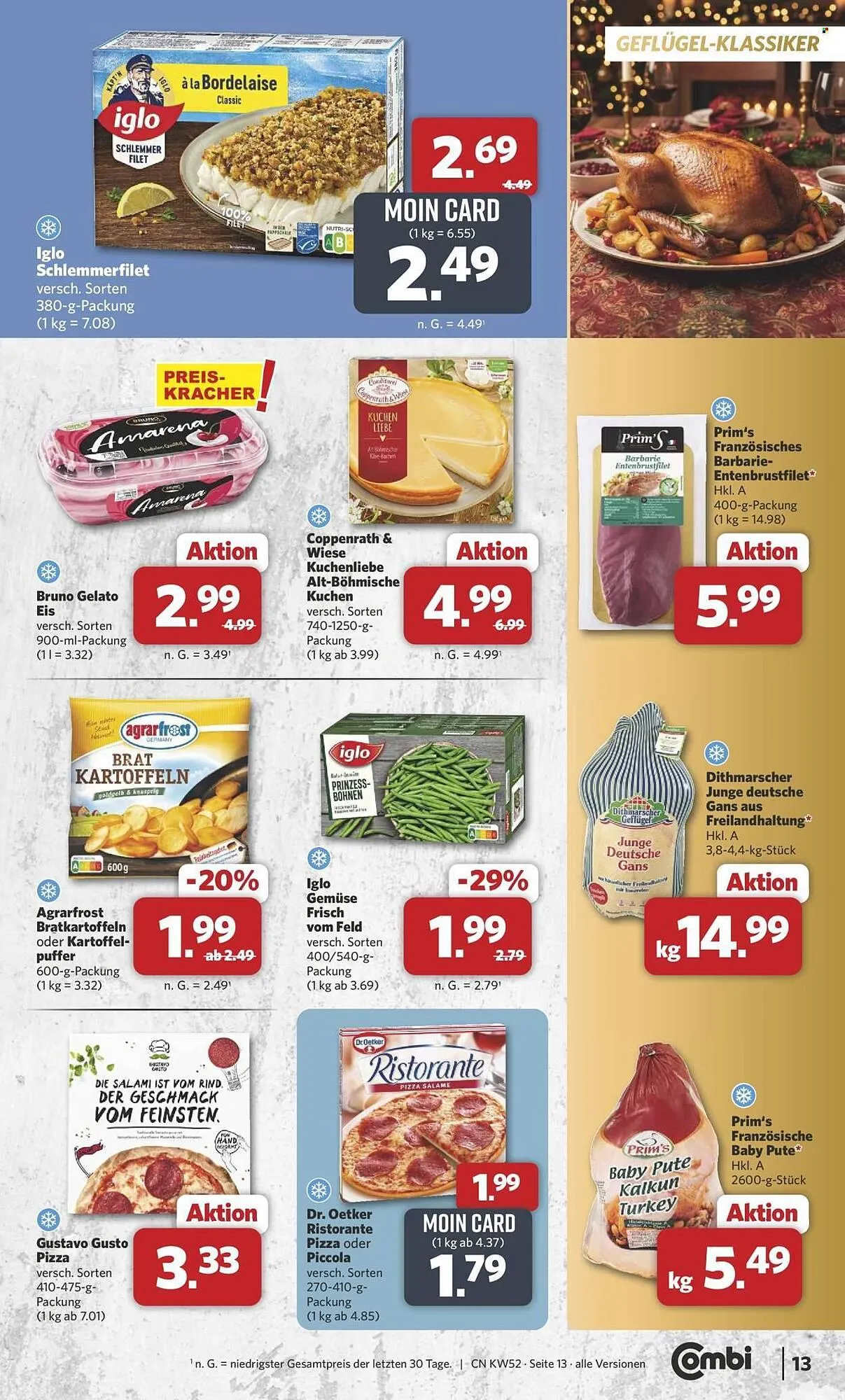 Combi Prospekt von 22. Dezember bis 27. Dezember 2025 - Prospekt seite 13