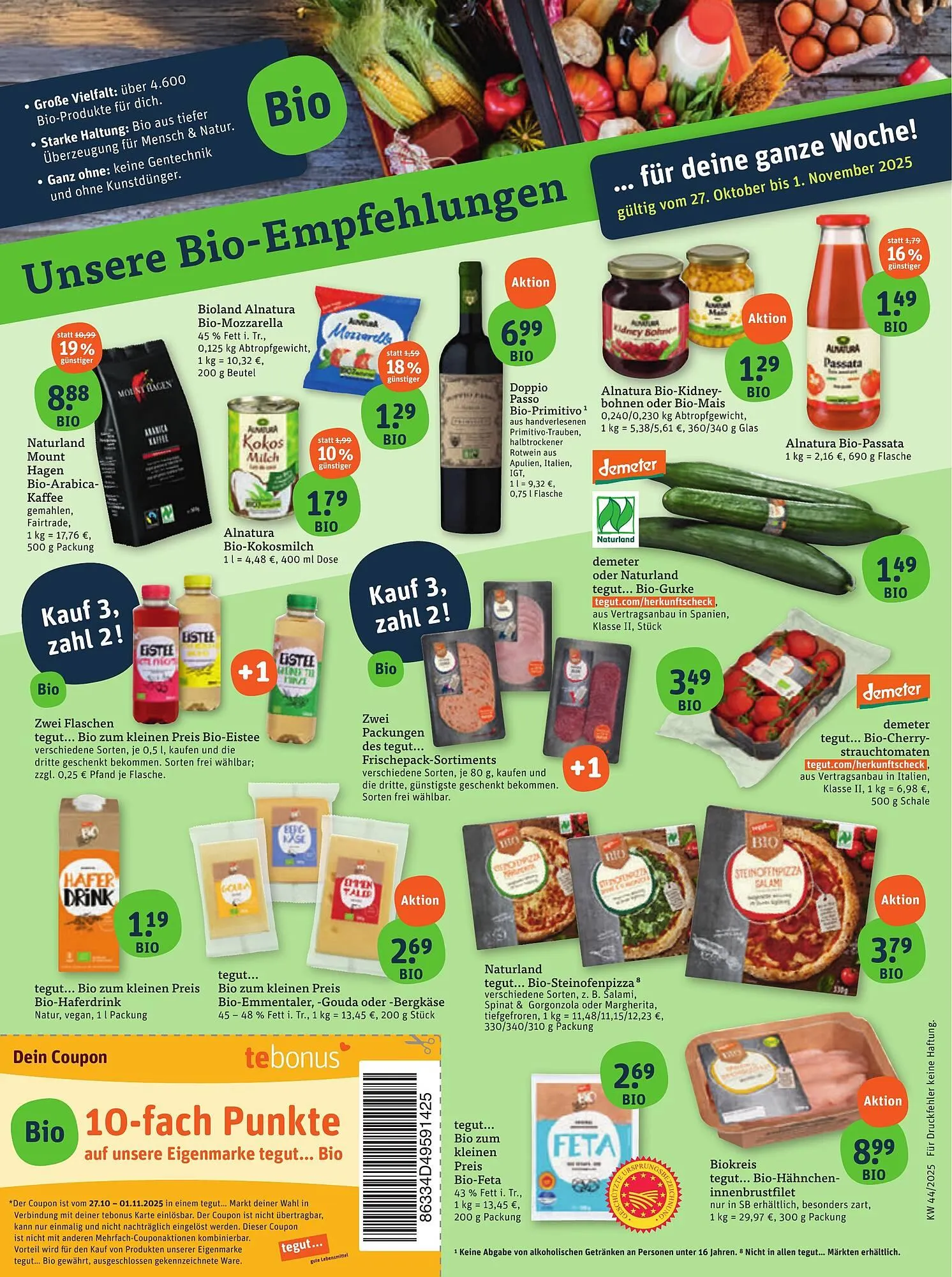 Basic Prospekt von 30. Oktober bis 1. November 2025 - Prospekt seite 2