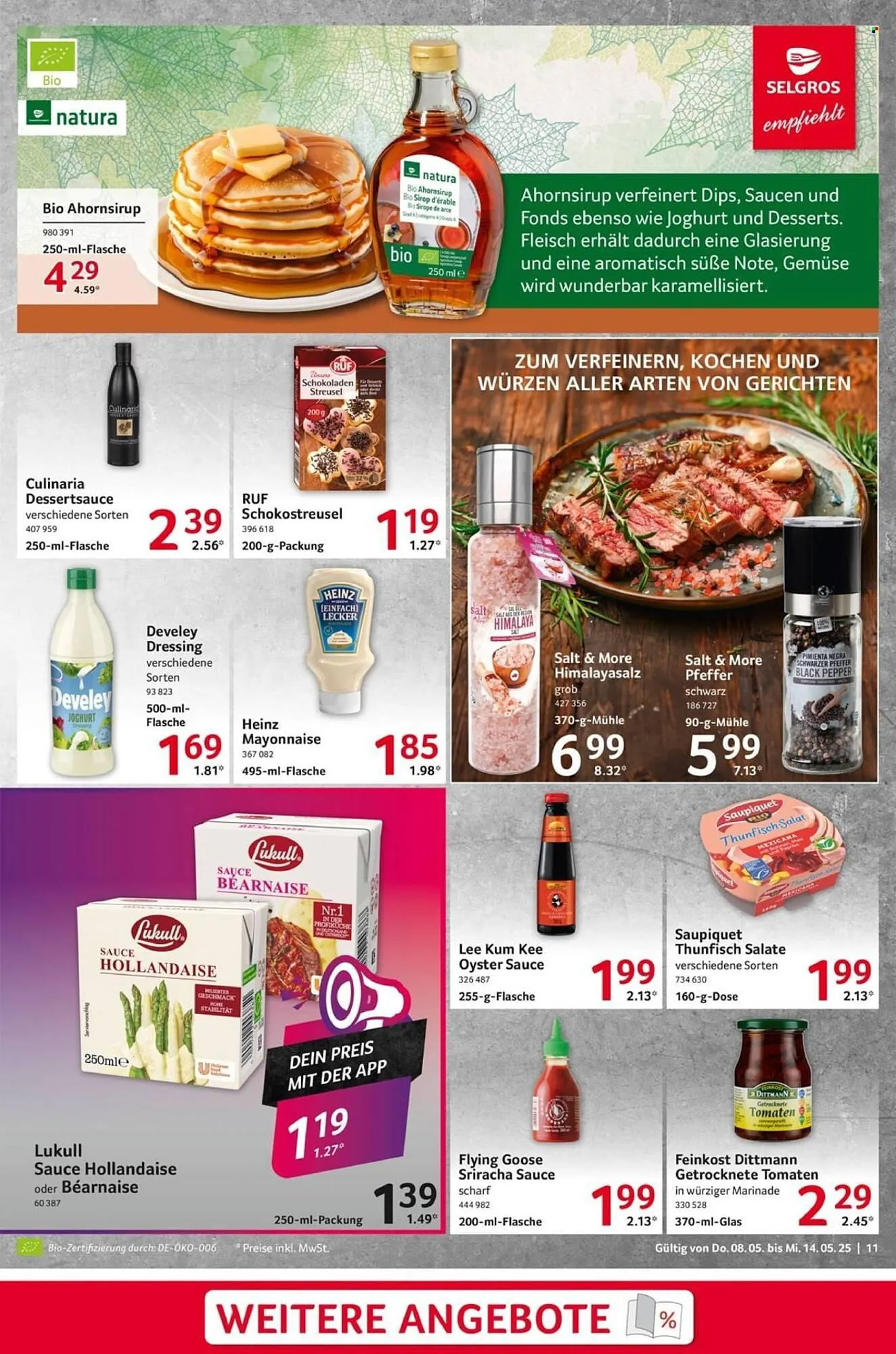 Selgros Prospekt von 8. Mai bis 14. Mai 2025 - Prospekt seite 11