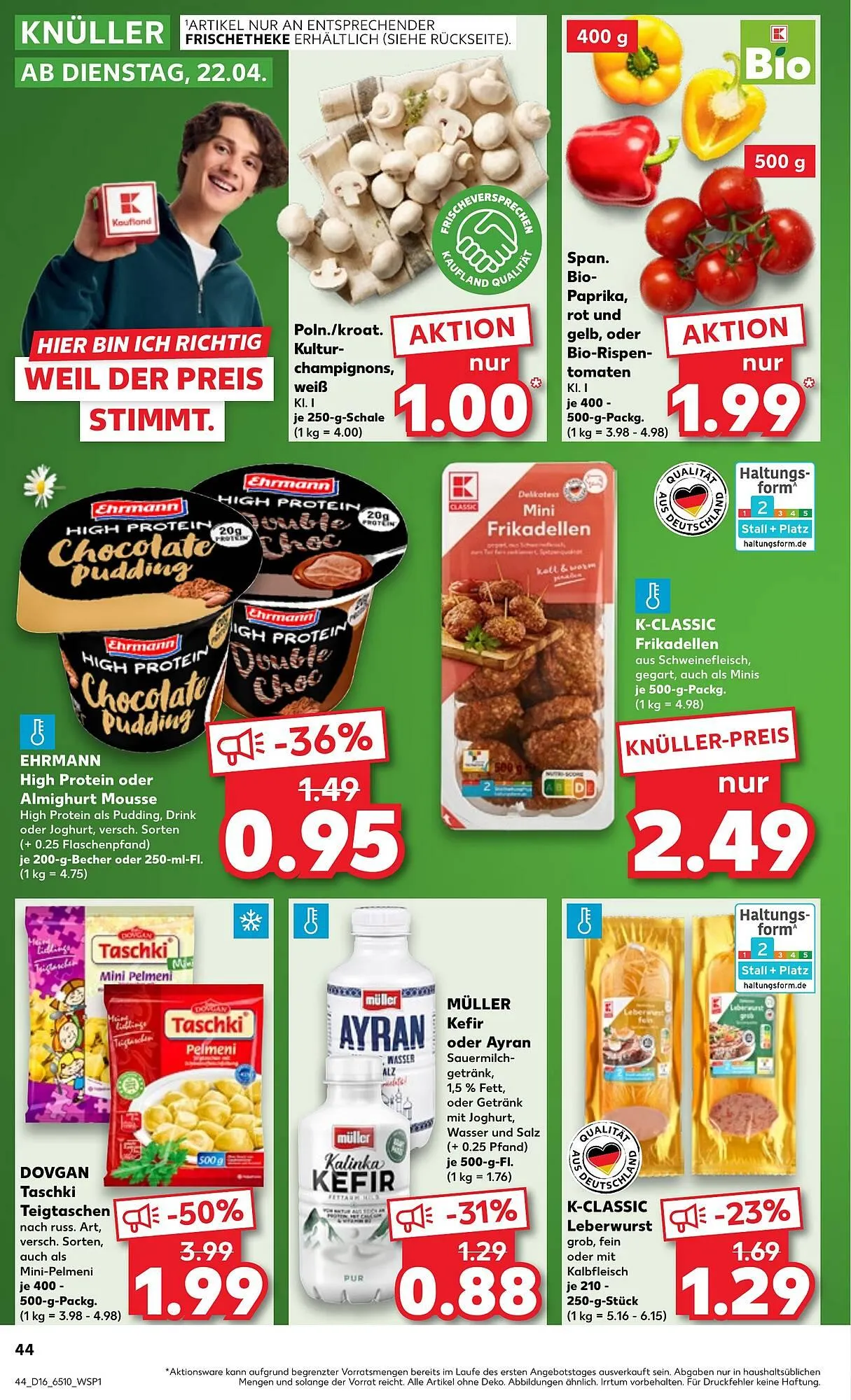Kaufland Prospekt von 17. April bis 23. April 2025 - Prospekt seite 44