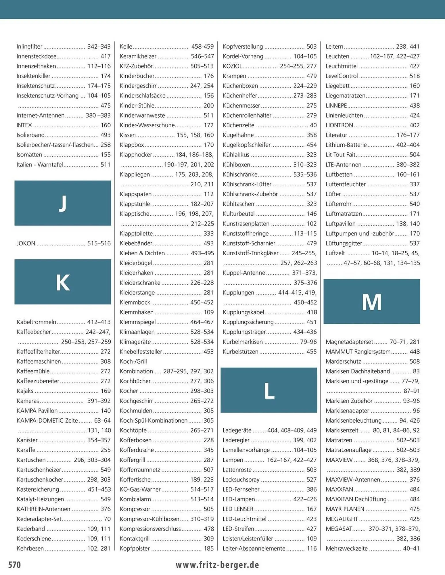 Fritz Berger Prospekt von 27. Mai bis 31. Dezember 2025 - Prospekt seite 574