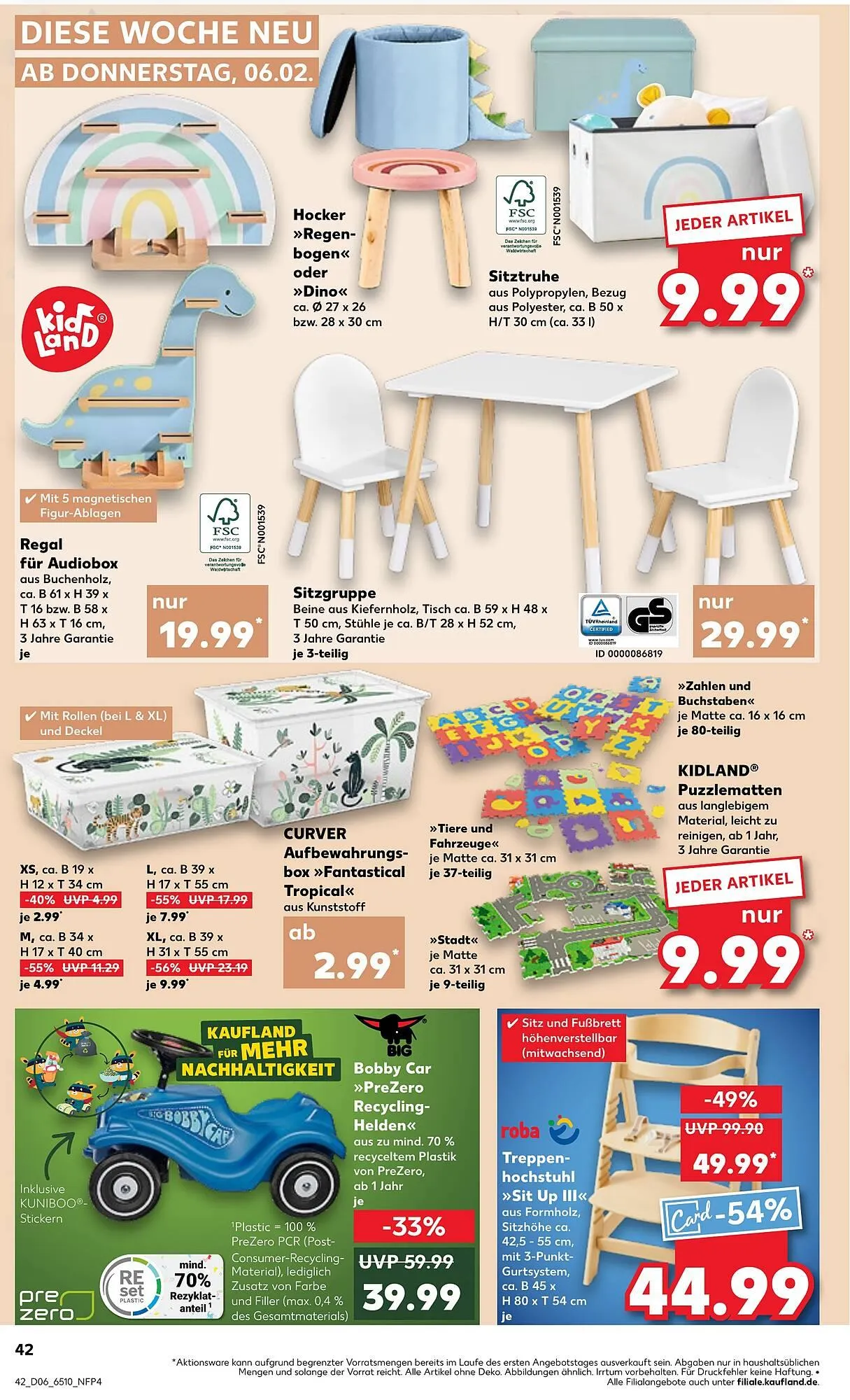 Kaufland Prospekt von 6. Februar bis 12. Februar 2025 - Prospekt seite 42