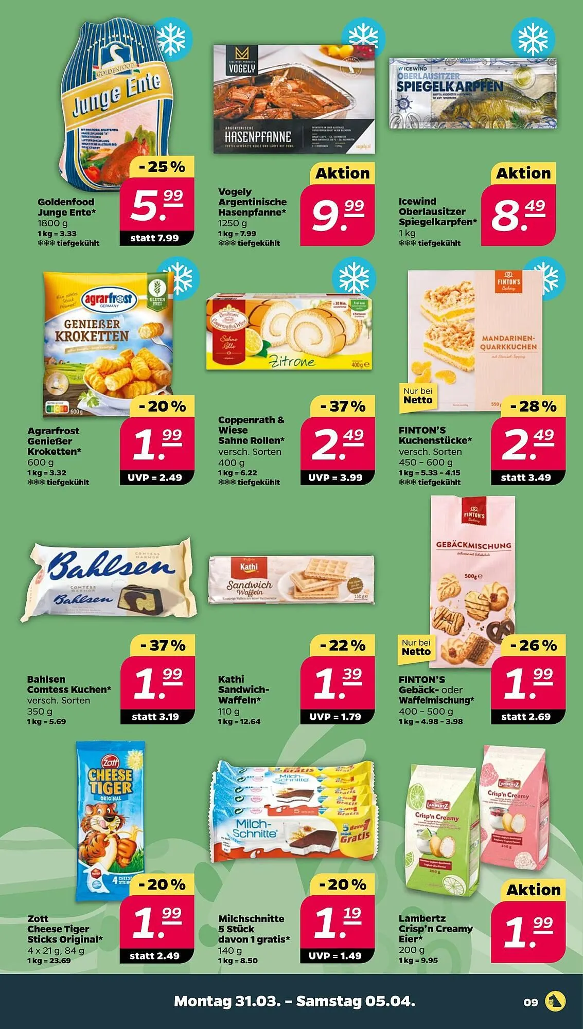 NETTO Prospekt von 31. März bis 5. April 2025 - Prospekt seite 9