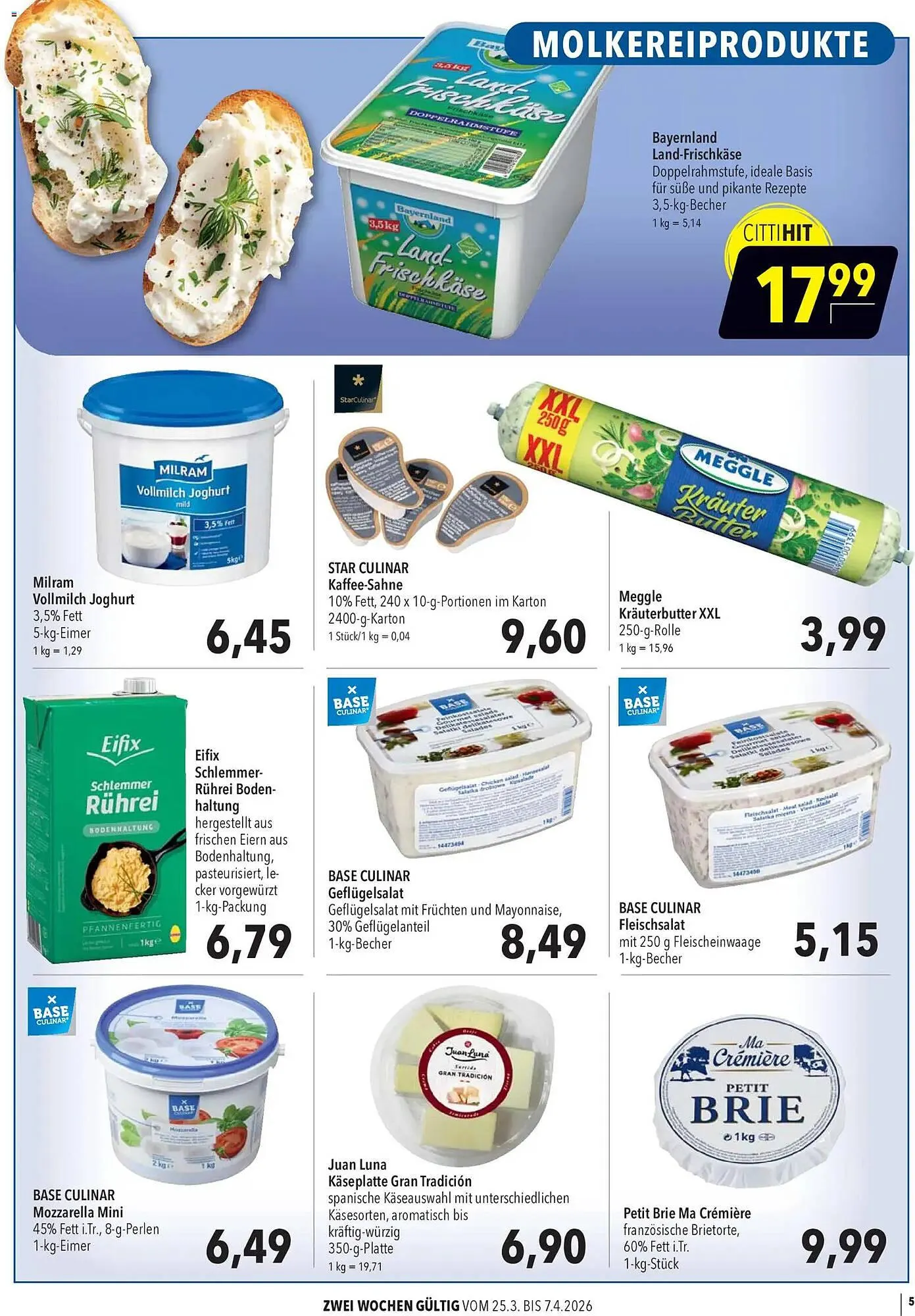 CITTI Markt Prospekt von 25. März bis 7. April 2026 - Prospekt seite 5