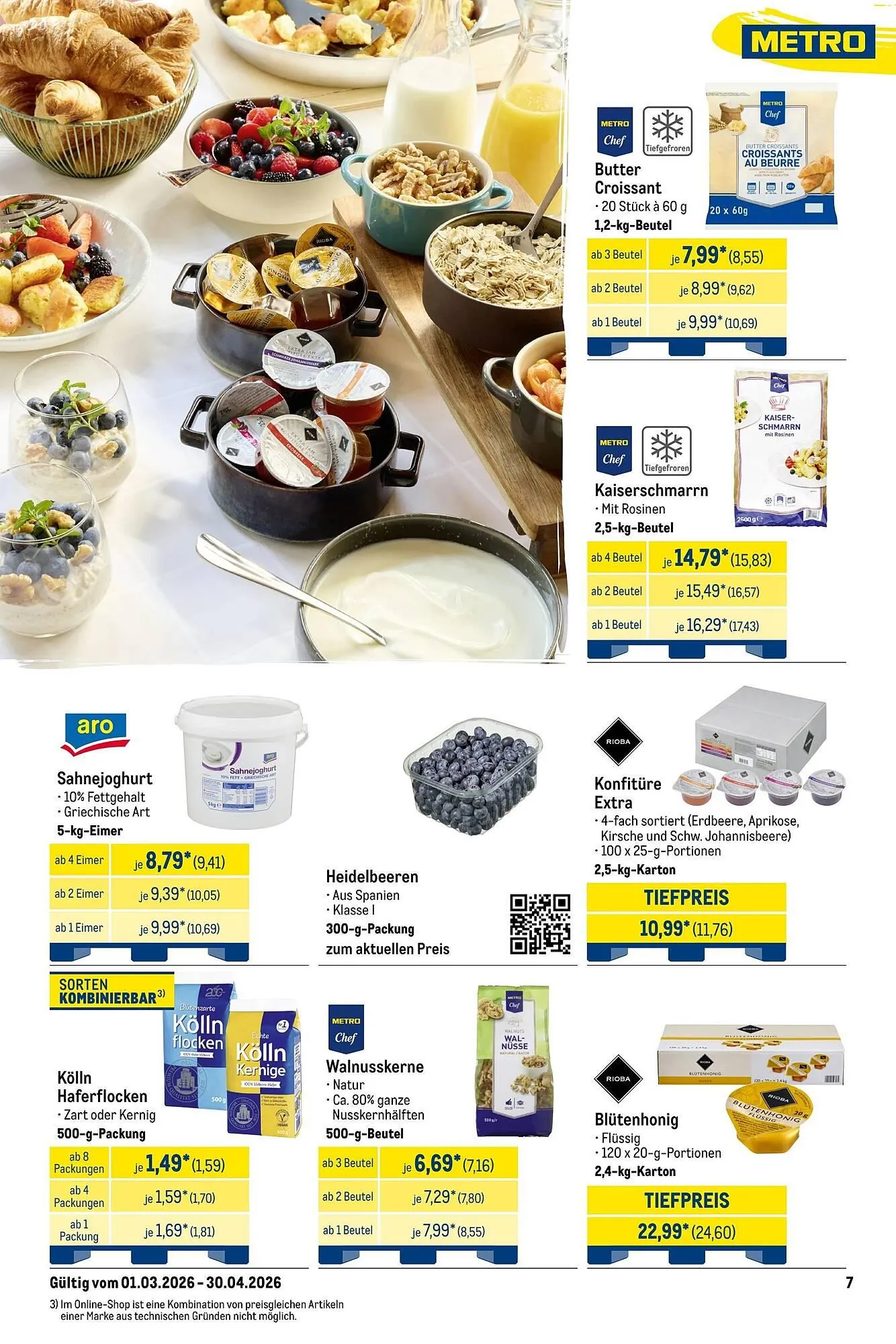 METRO Prospekt von 1. März bis 1. Mai 2026 - Prospekt seite 7