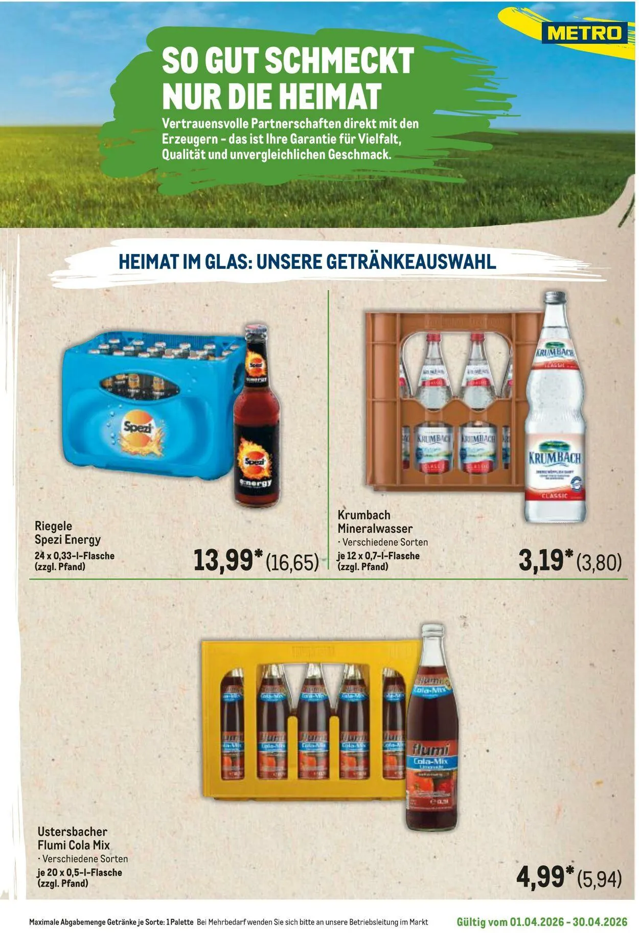 Metro Aktueller Prospekt von 1. April bis 30. April 2026 - Prospekt seite 17