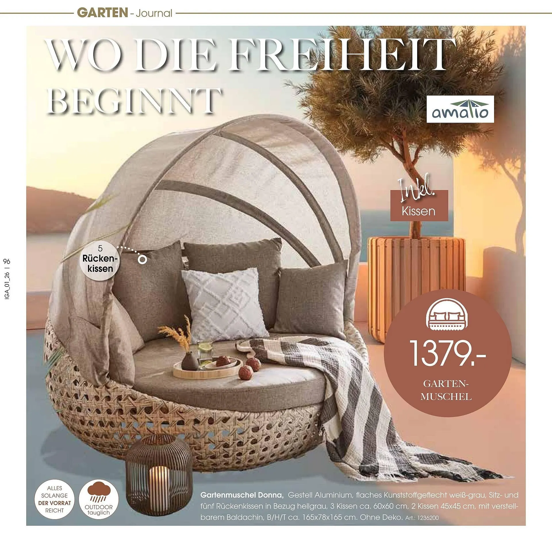 Zurbrüggen Prospekt von 17. März bis 31. August 2026 - Prospekt seite 96