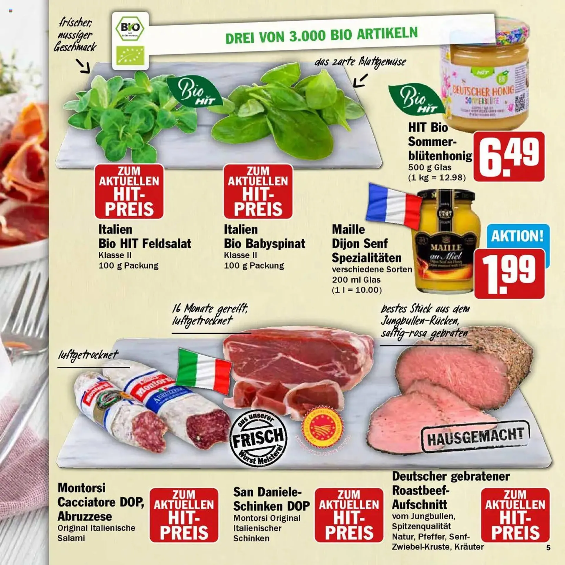 Hit Prospekt von 24. März bis 19. April 2025 - Prospekt seite 5