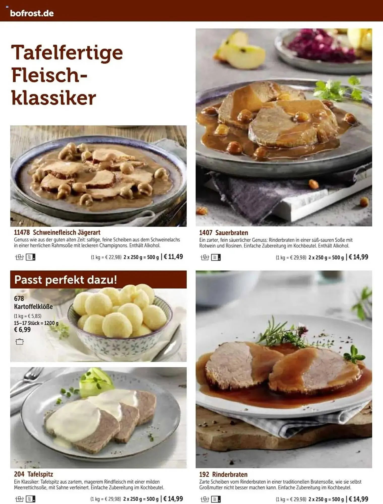 Bofrost Prospekt von 2. März bis 6. September 2025 - Prospekt seite 76