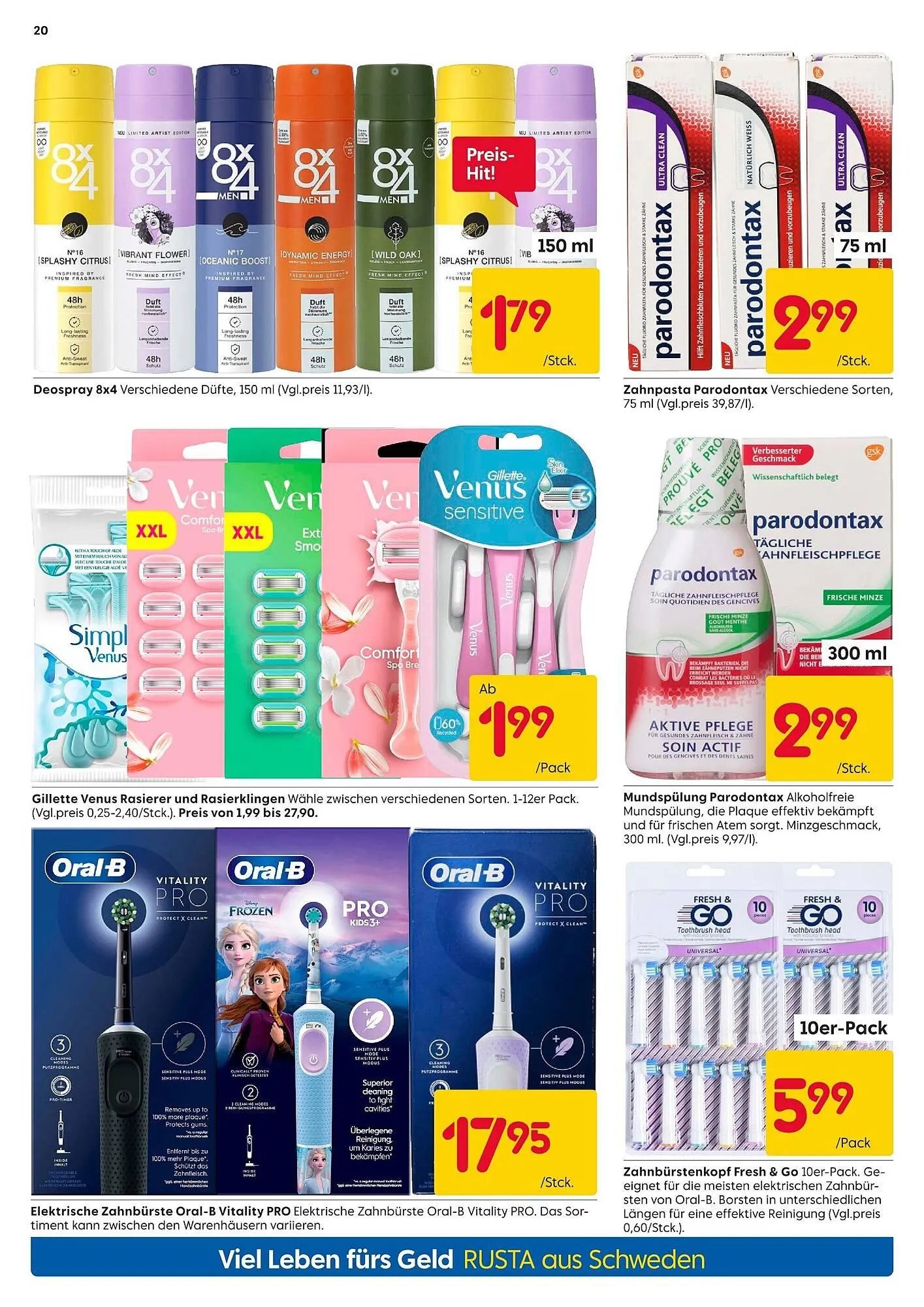 Rusta Prospekt von 18. April bis 24. April 2026 - Prospekt seite 20