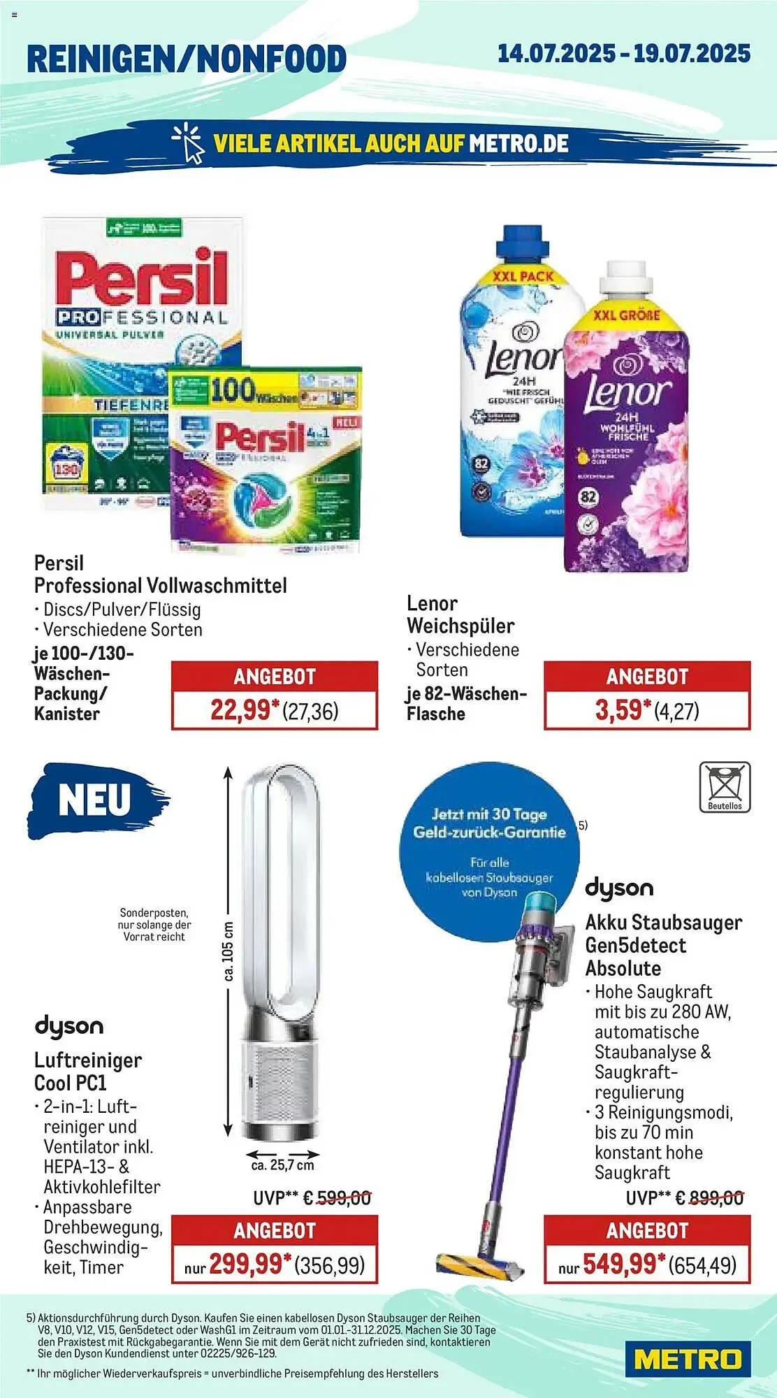 METRO Prospekt von 14. Juli bis 19. Juli 2025 - Prospekt seite 18