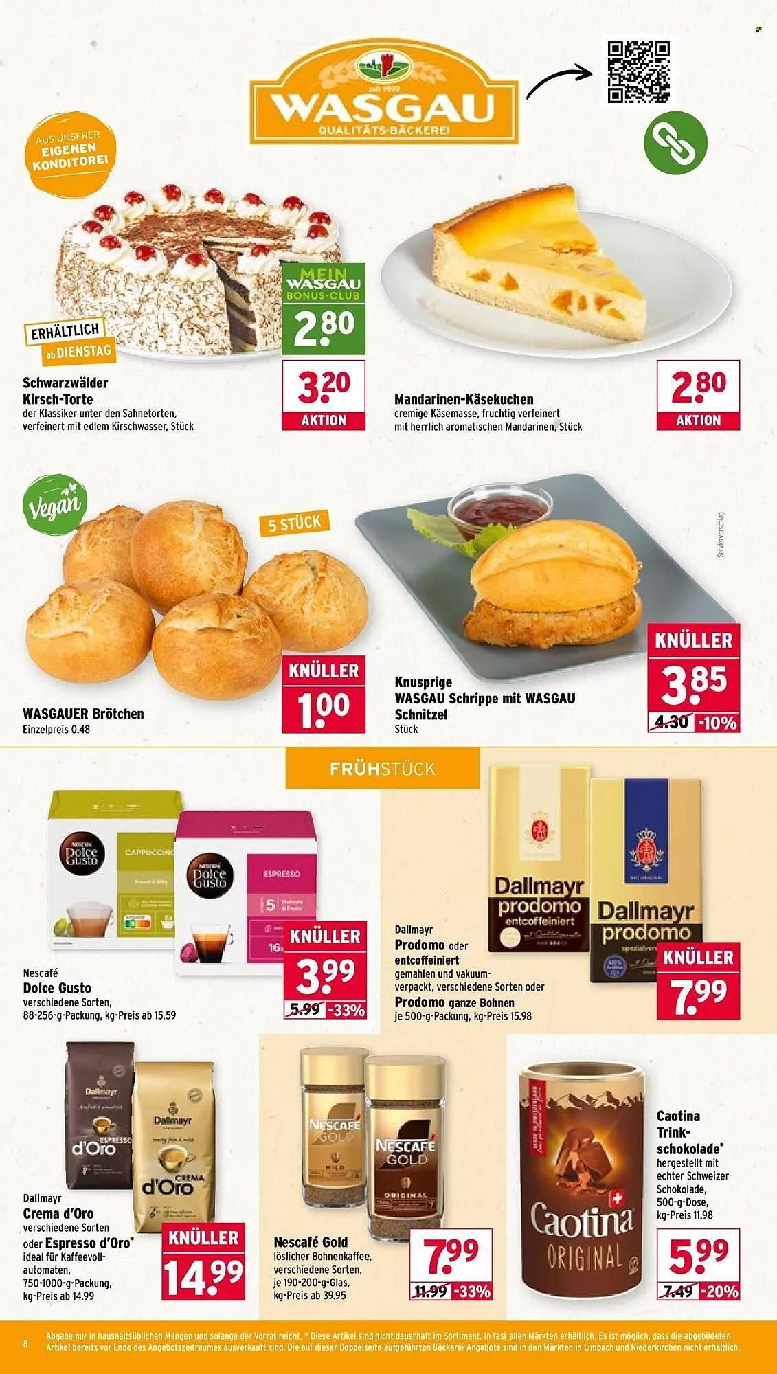 Wasgau Prospekt von 16. März bis 21. März 2026 - Prospekt seite 8